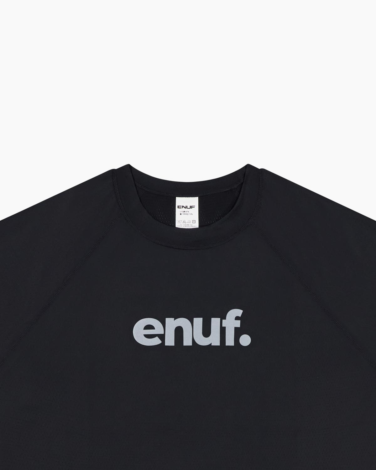 이너프(ENUF) Hybrid Play Black T-shirts