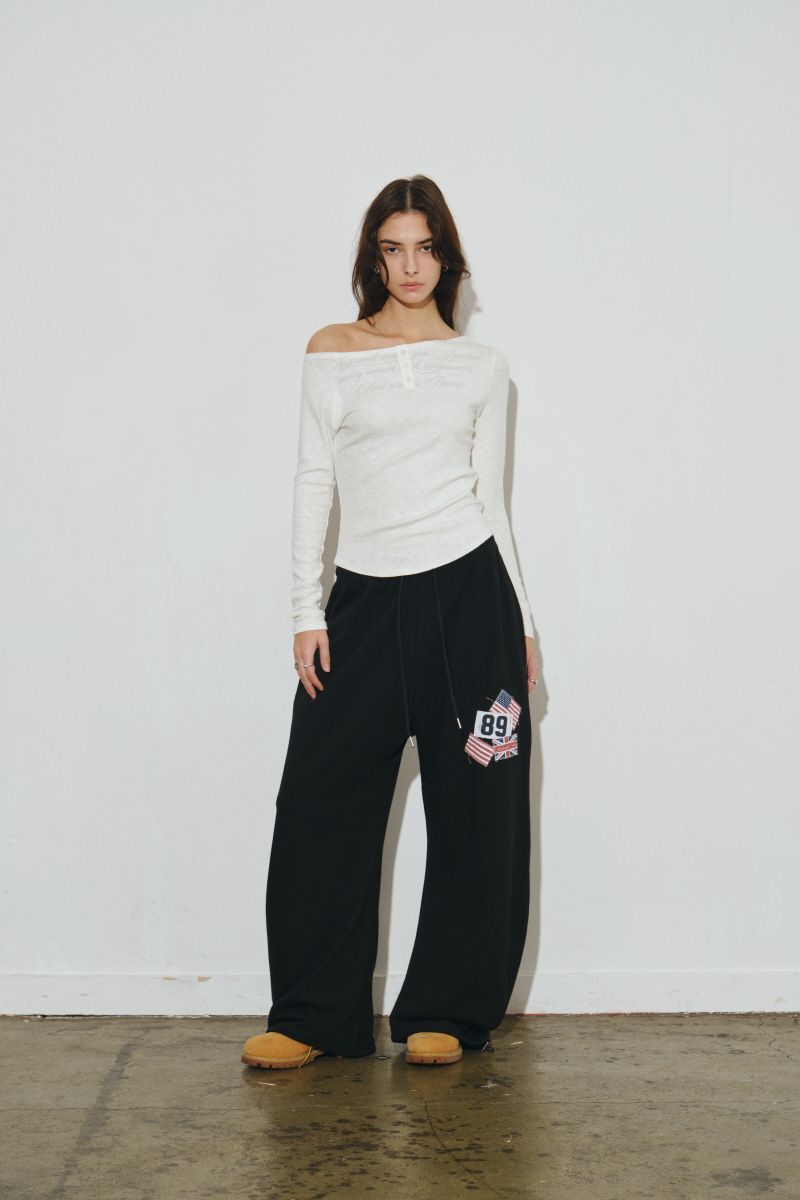 MUSINSA | MIDNIGHT MOVE rd check pants (black)