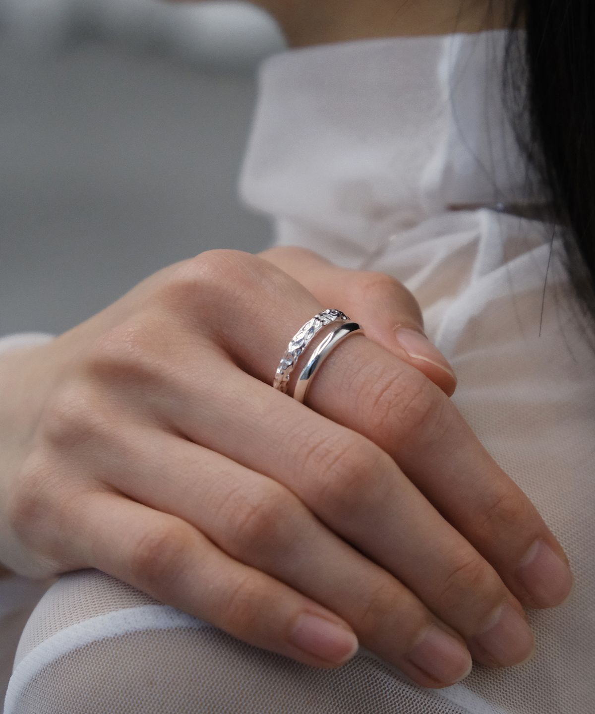 포에트리하우스(POETRYHAUS) ESSENTIAL LAYERED RING