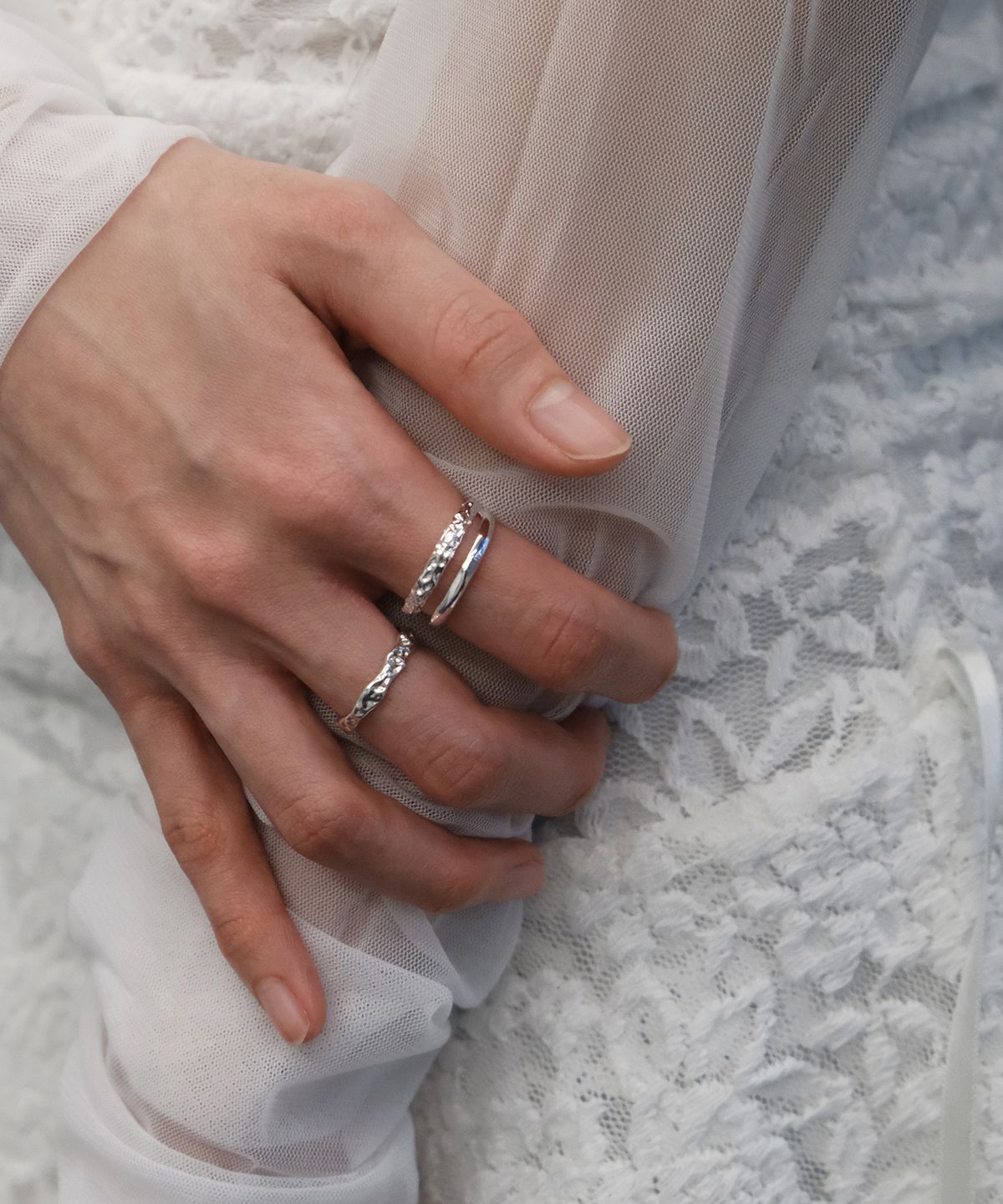 포에트리하우스(POETRYHAUS) ESSENTIAL LAYERED RING