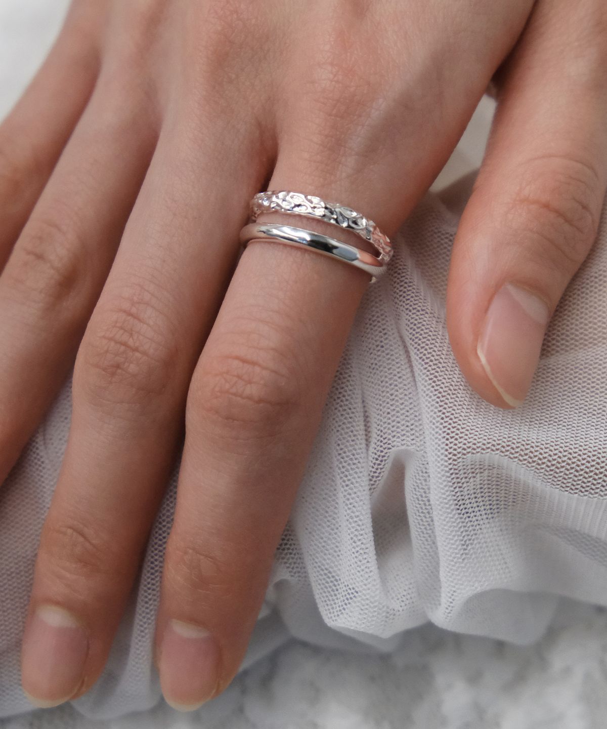 포에트리하우스(POETRYHAUS) ESSENTIAL LAYERED RING