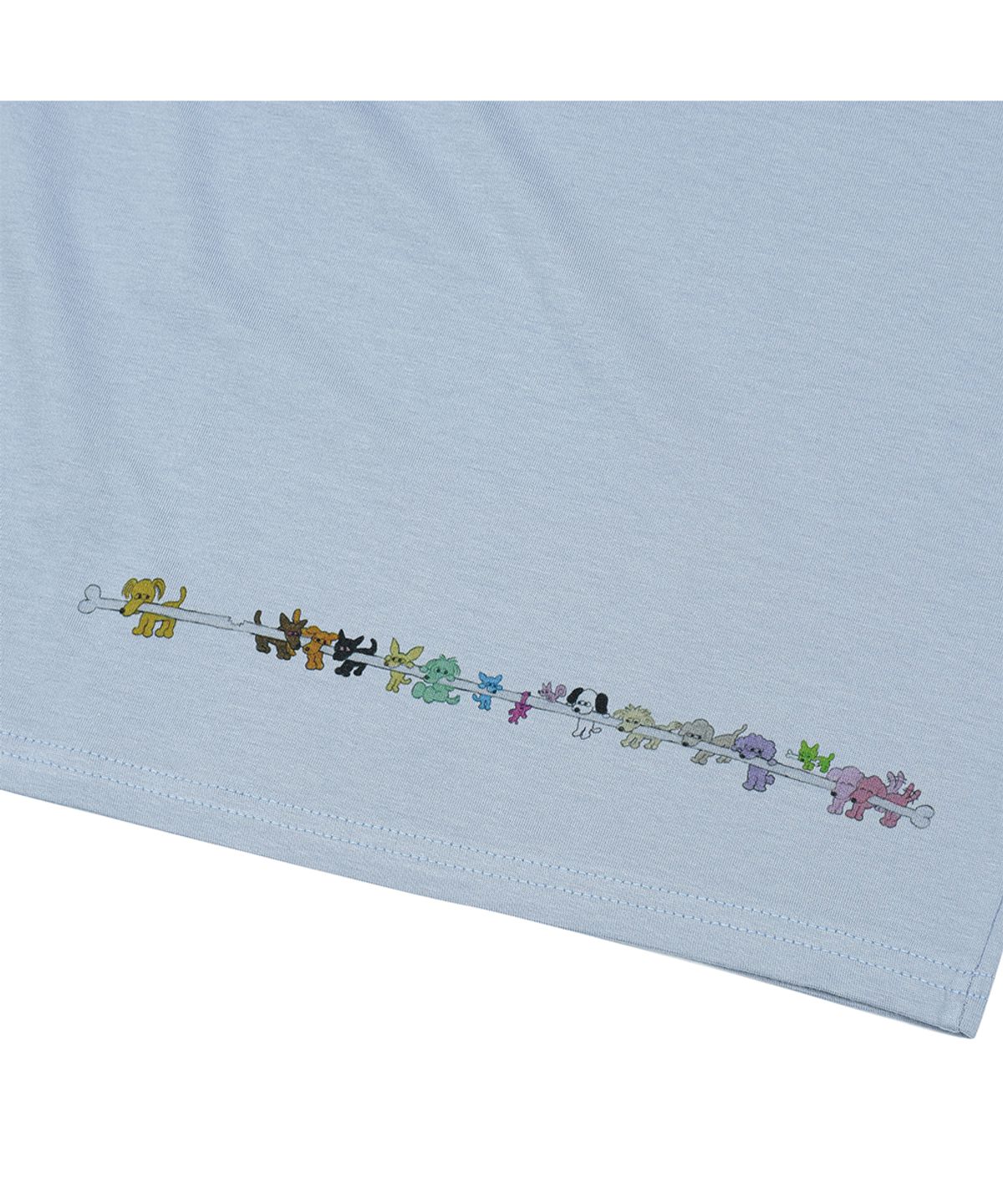더 차일드후드 홈(THE CHILDHOOD HOME) Bone Lovers Tee (Light Blue)
