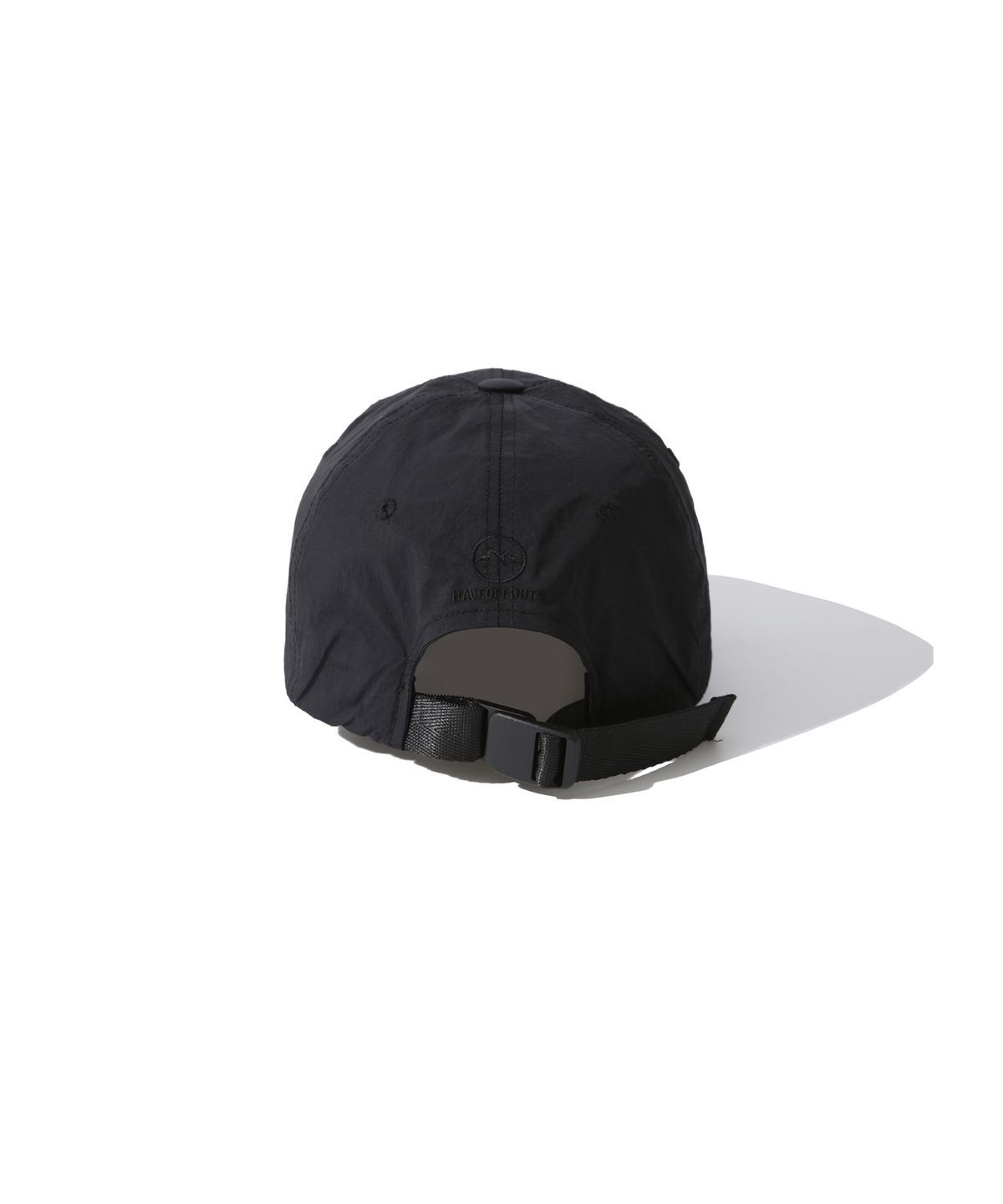 해브오프듀티(HAVEOFFDUTY) h 로고 6패널 캡 (블랙)