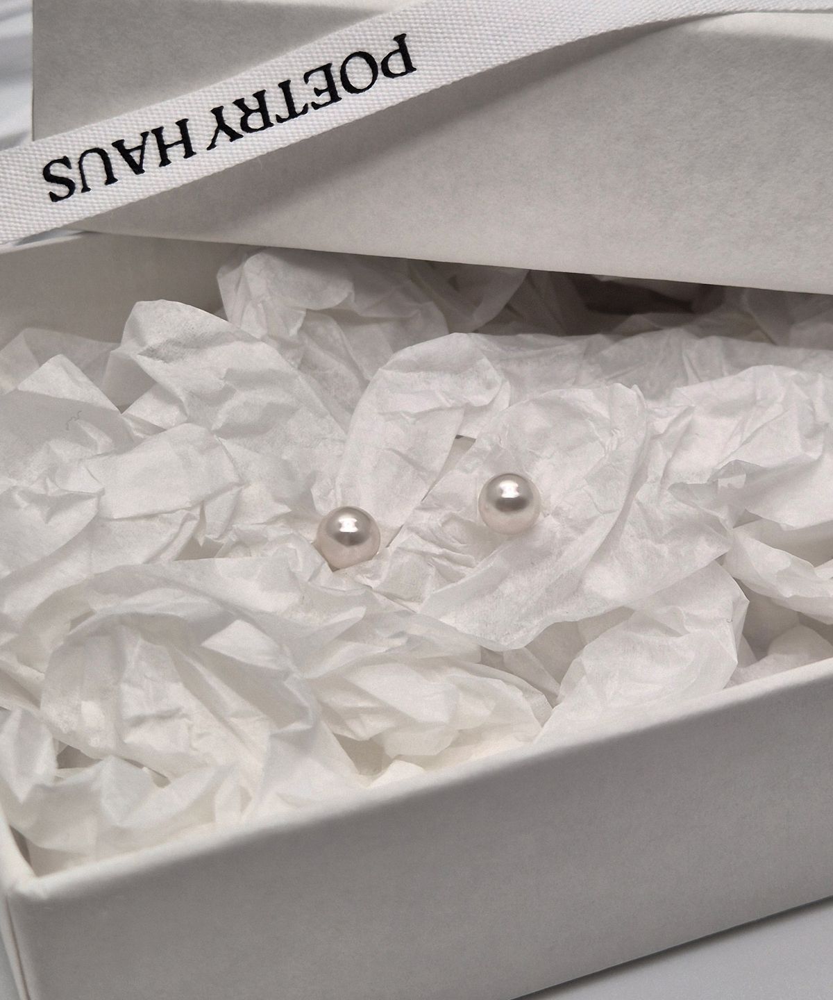 포에트리하우스(POETRYHAUS) PEARL EARRINGS(6mm)