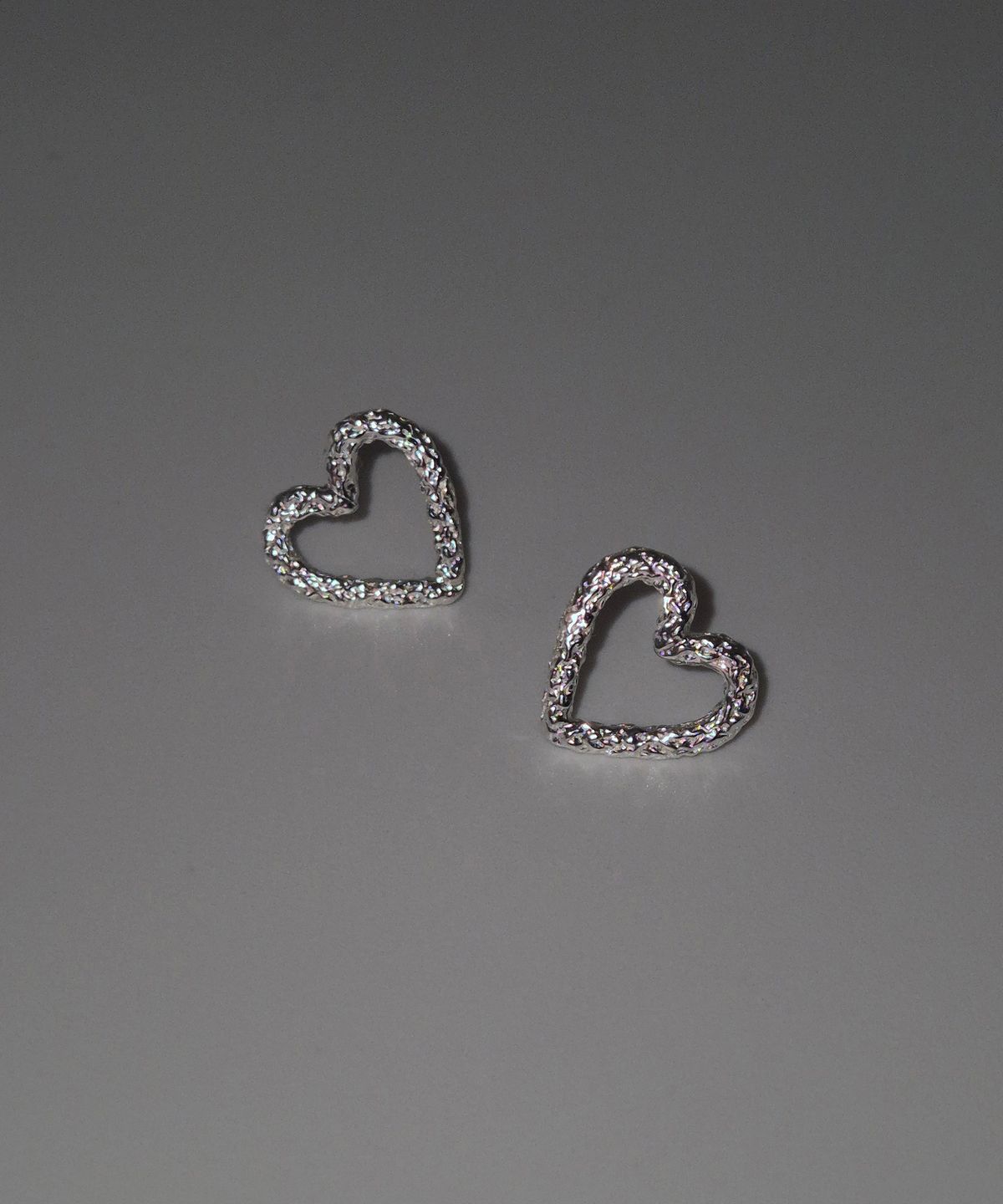 포에트리하우스(POETRYHAUS) RIPPLE HEART EARRINGS