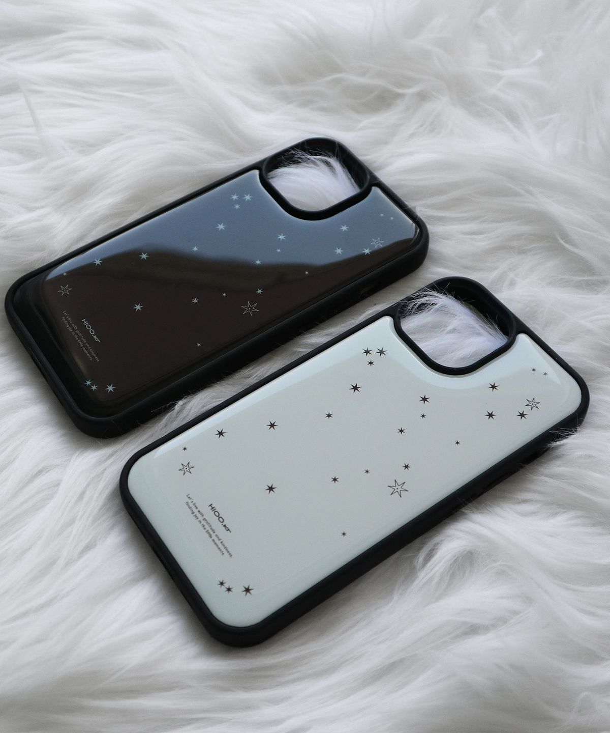 하이우(HIOO) 작은별 epoxy case (에폭시 범퍼 케이스, 2colors)