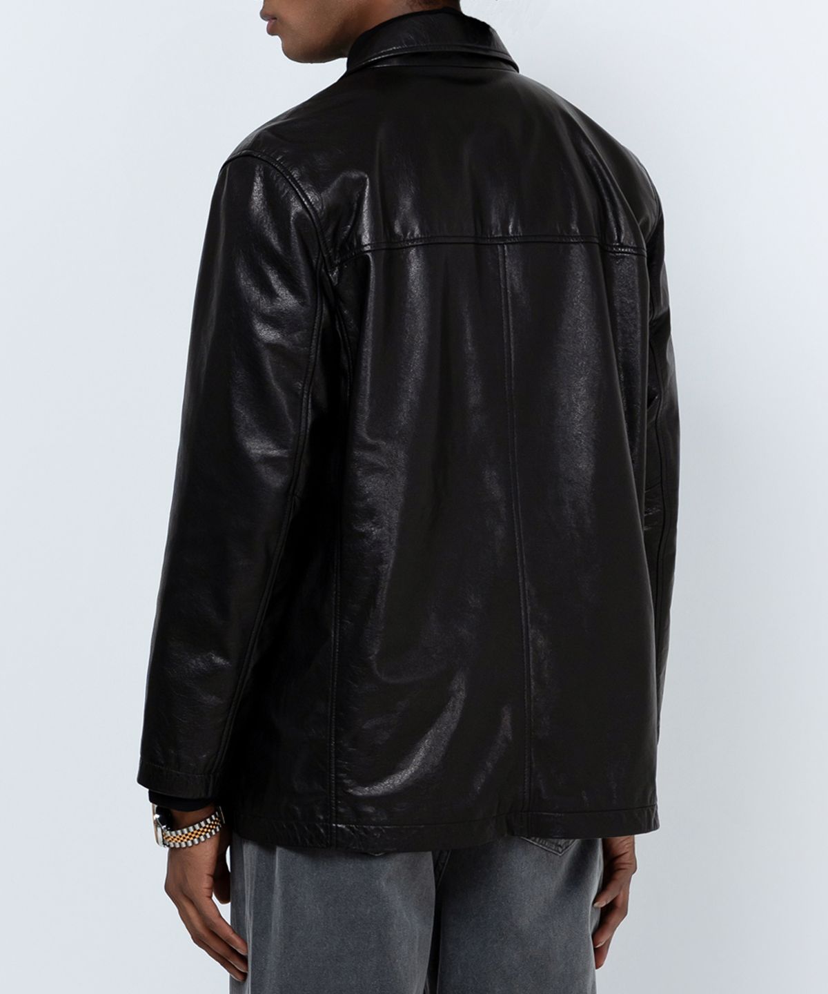 스트라이크(STRIKE) Atelier Y3B Lambskin Blazer (BLACK)