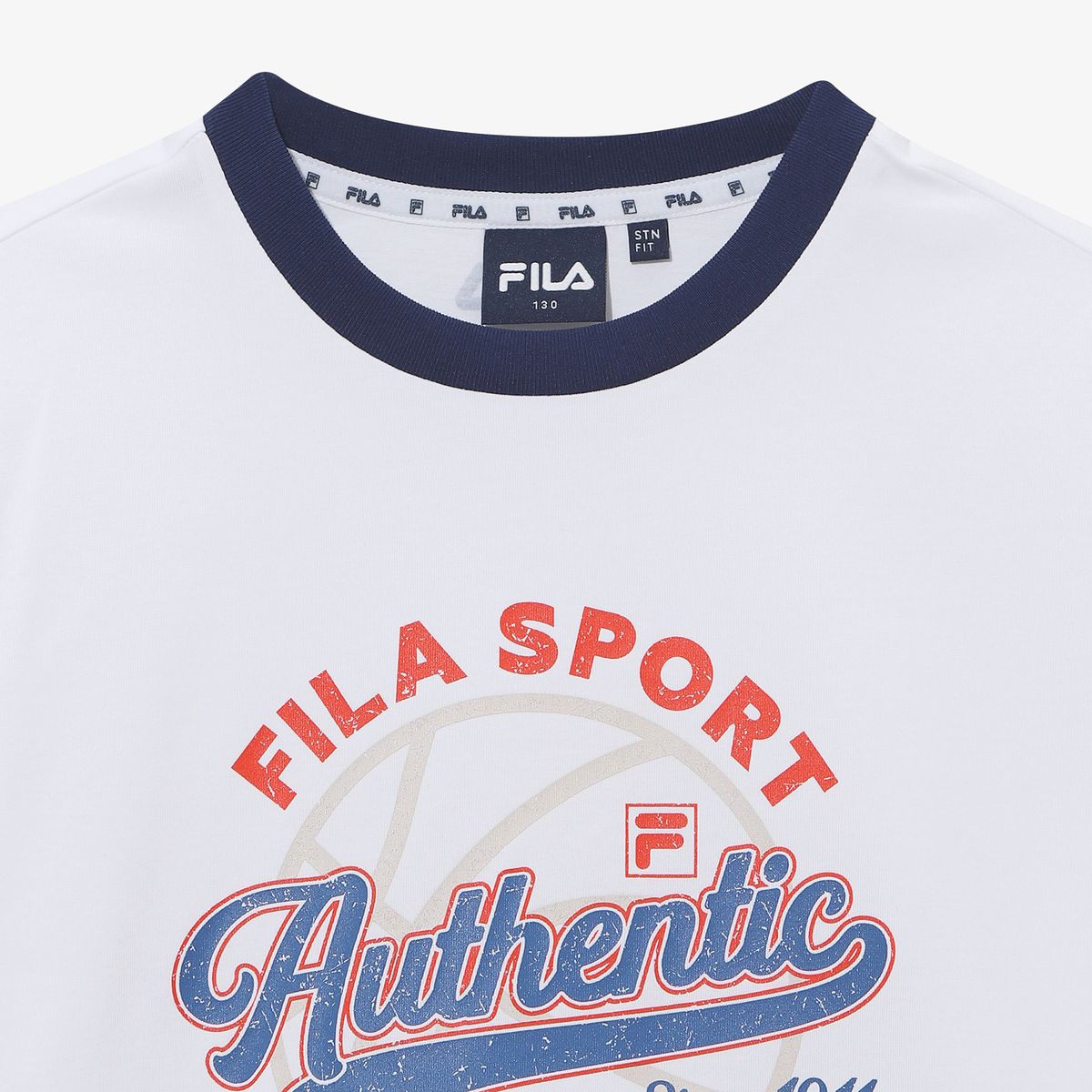 휠라 키즈(FILA KIDS) Drywave 배스킷볼 링거 반팔티