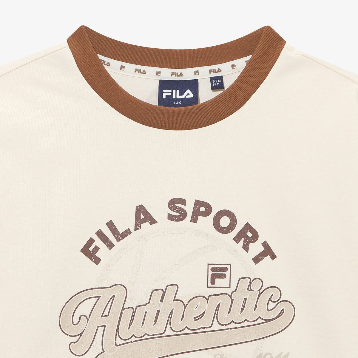 휠라 키즈(FILA KIDS) Drywave 배스킷볼 링거 반팔티