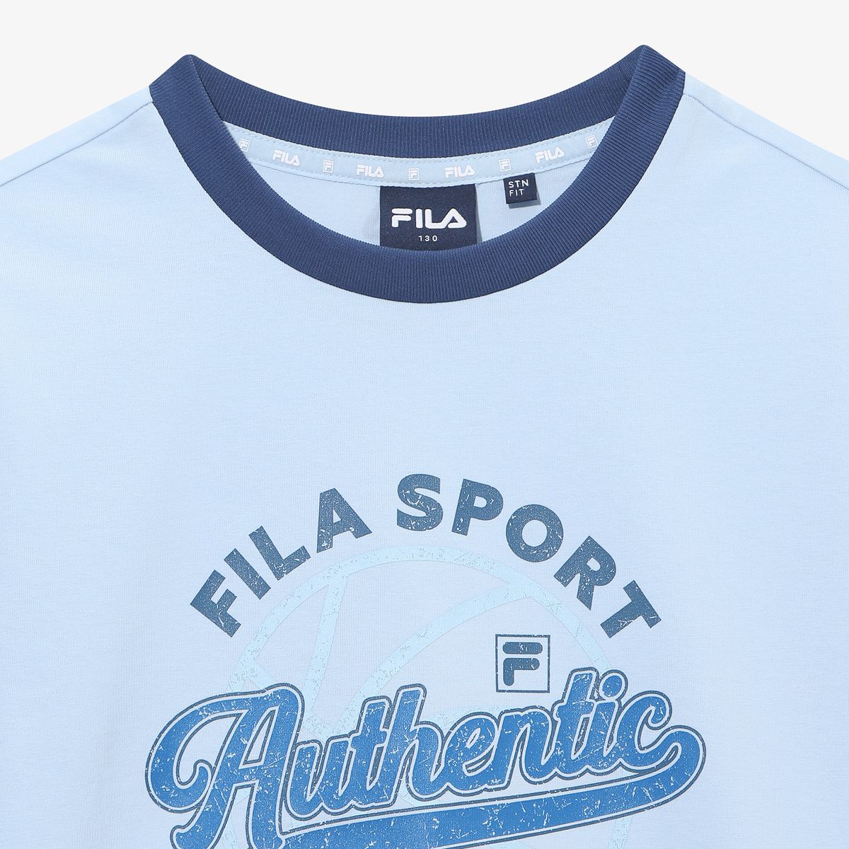 휠라 키즈(FILA KIDS) Drywave 배스킷볼 링거 반팔티