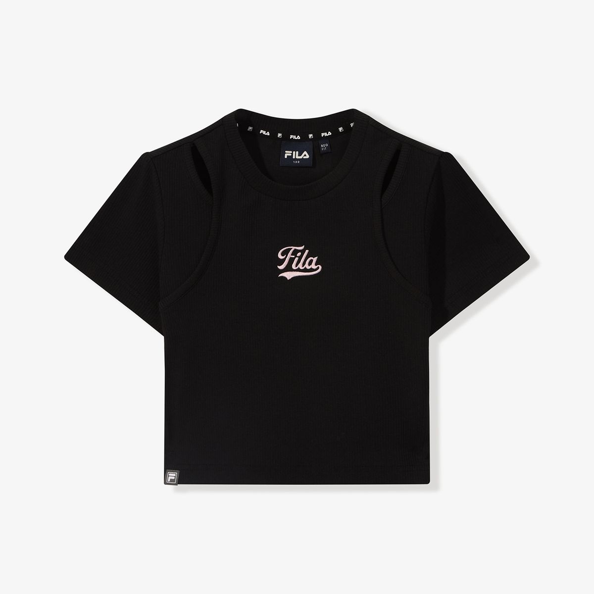휠라 키즈(FILA KIDS) 여아 절개 티셔츠