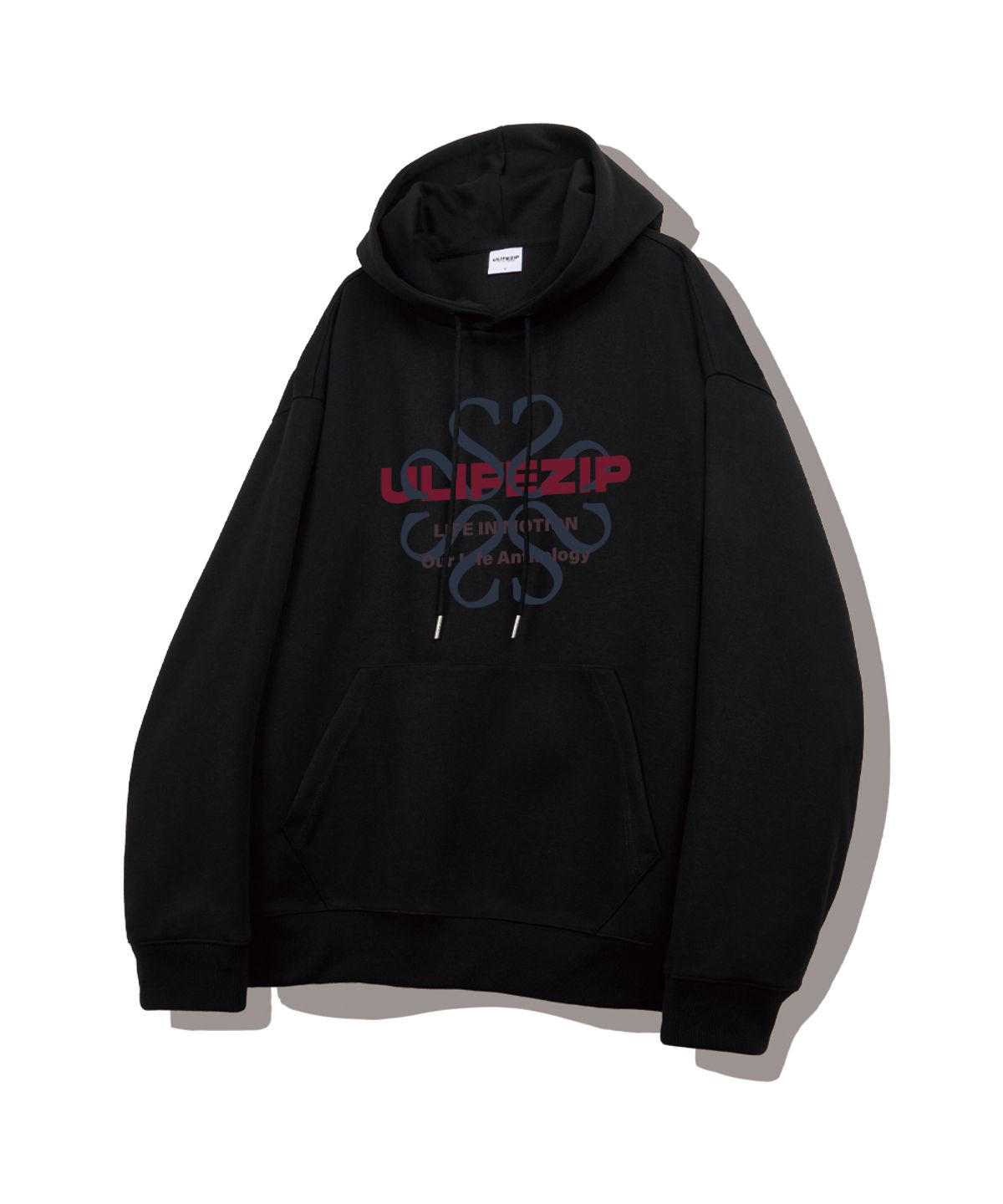 유라이프지(ULIFEZIP) 레드포인트 오버핏 후드티셔츠 5 Color [ULZI_6003]
