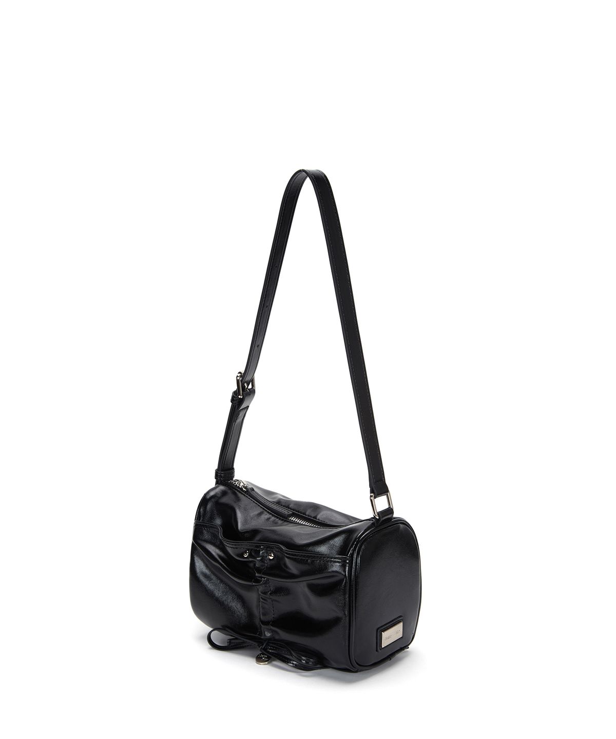 Matin Kim リボン バッグ 黒 MUSINSA公式 | MATIN KIM FRONT SHIRRING RIBBON MINI BAG IN BLACK