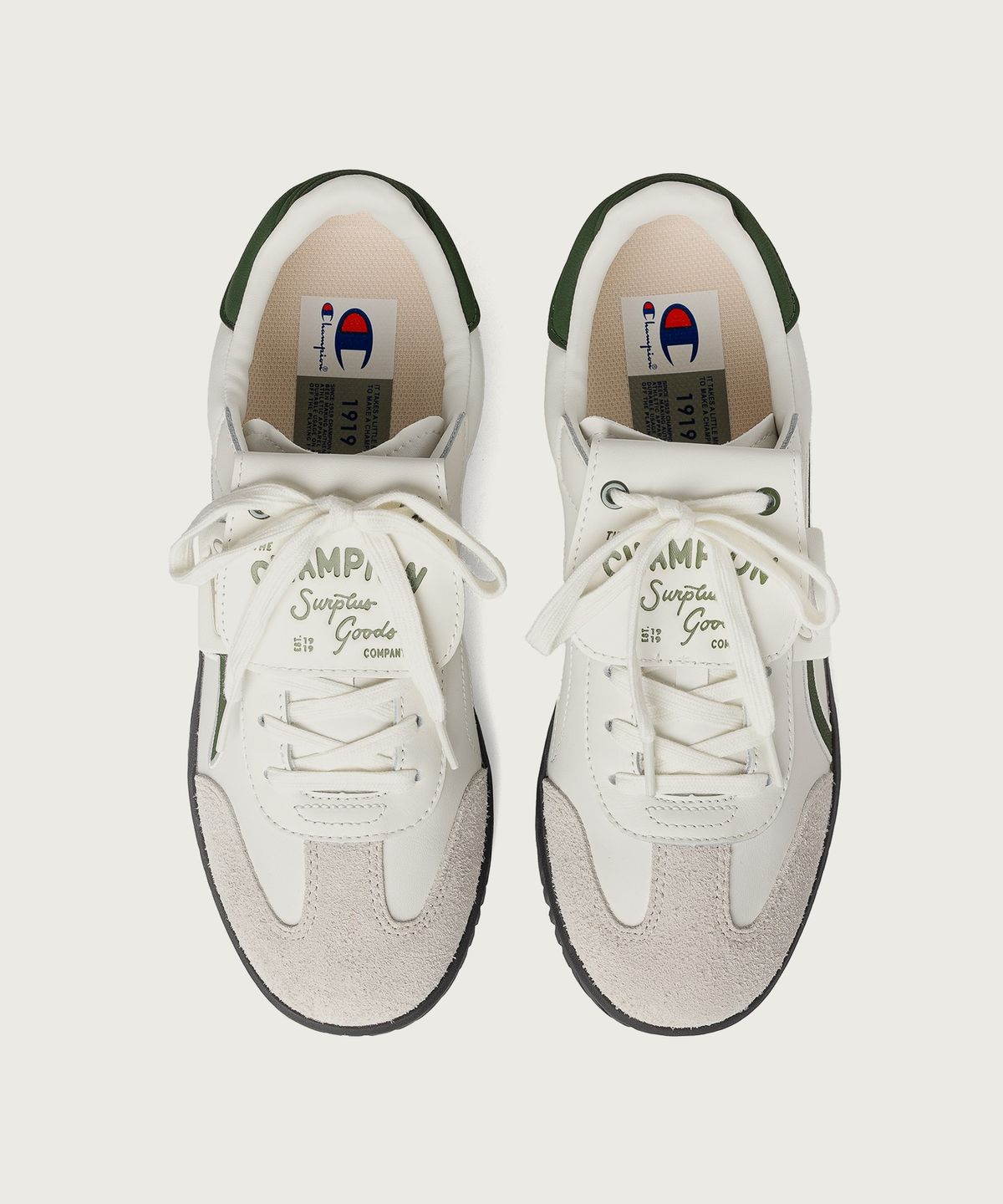 챔피온(CHAMPION) T 트레이너 스니커즈 Cream