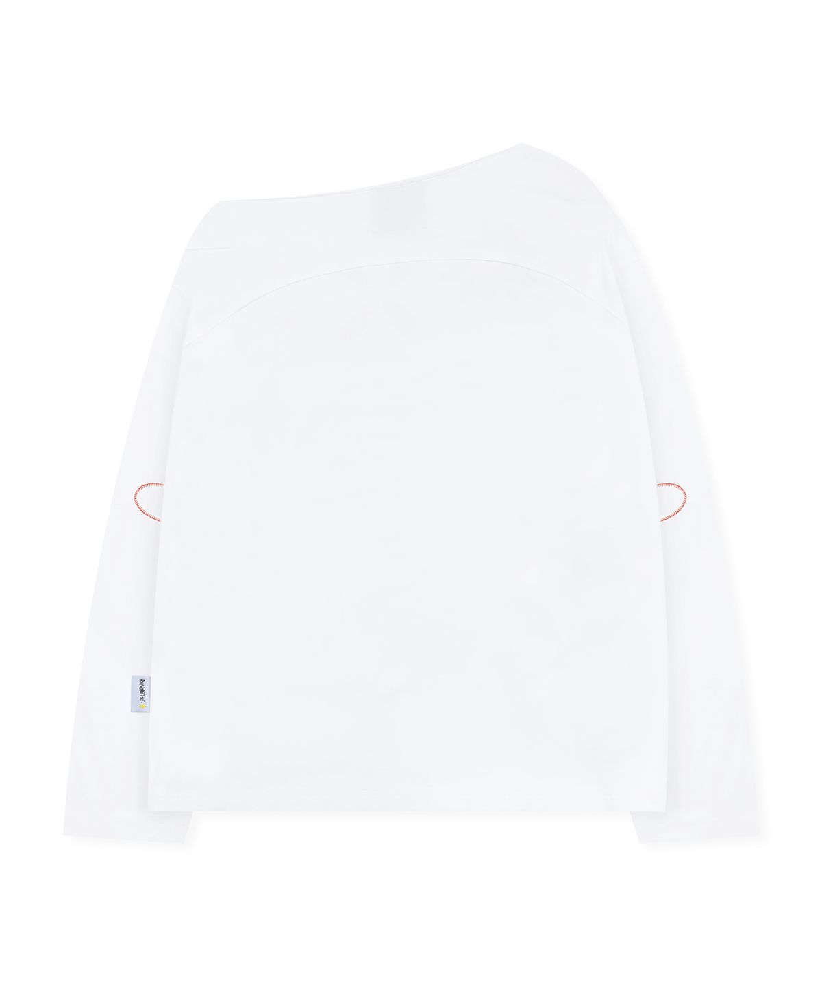 루나키후(RuNaKi'Hu') WXT088 토로리 원숄더 롱슬리브 (WHITE)