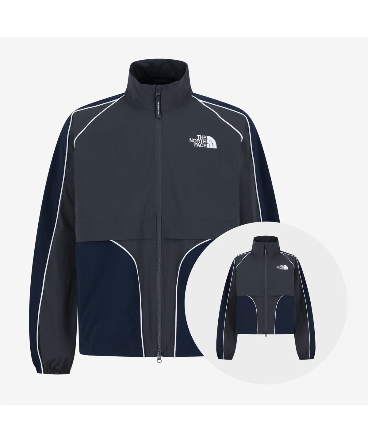 노스페이스(THE NORTH FACE) NJ3BS06K 화이트라벨 브리오 자켓 DARK CHARCOAL