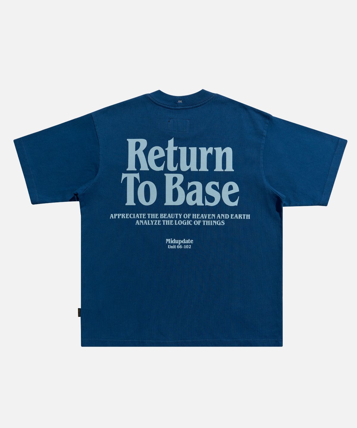미드업데이트(MIDUPDATE) RTB back print t shirts