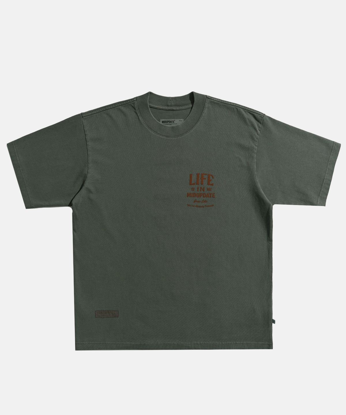 미드업데이트(MIDUPDATE) Life in Midupdate t shirts