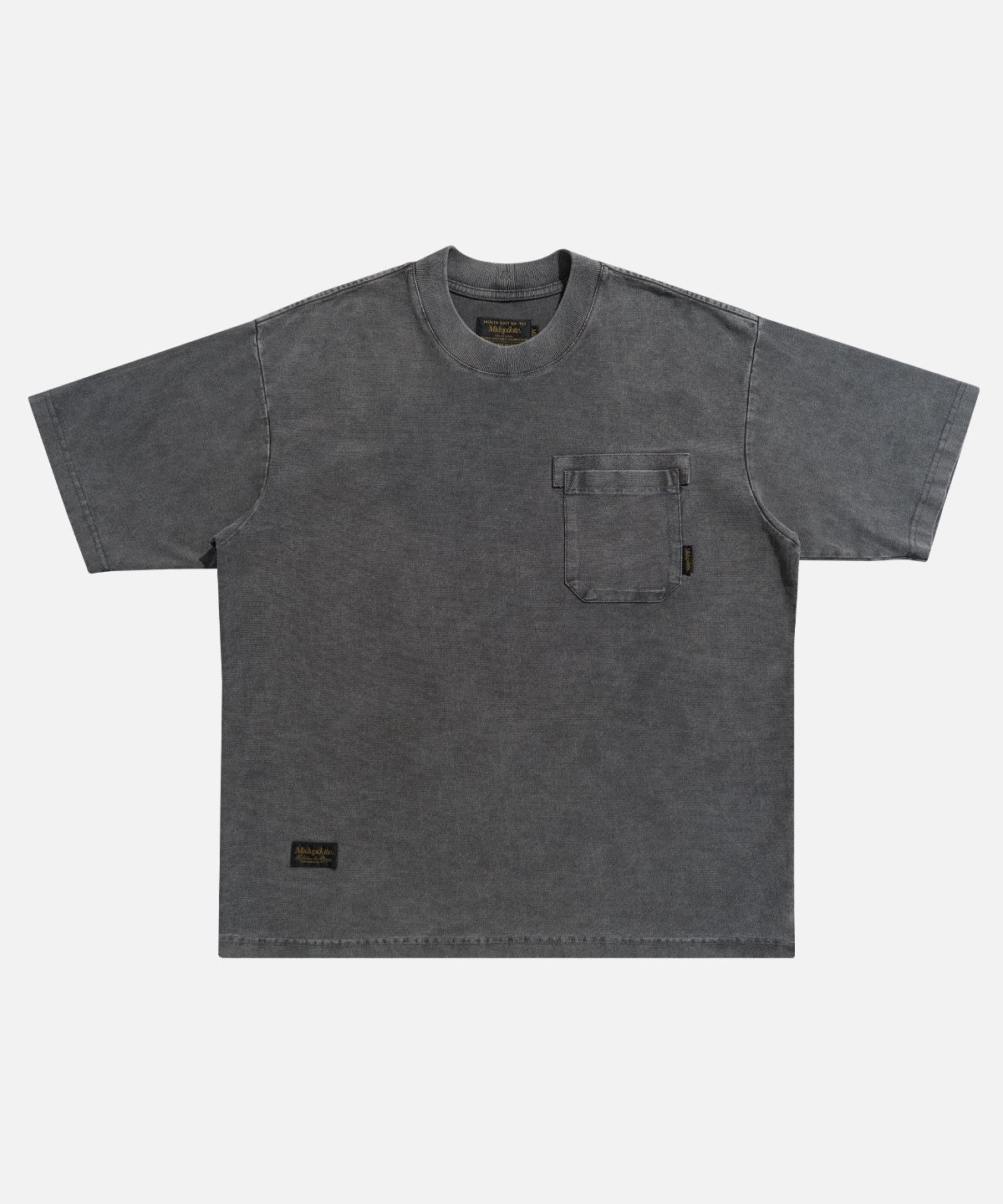미드업데이트(MIDUPDATE) Classic pocket garment dye t shirts