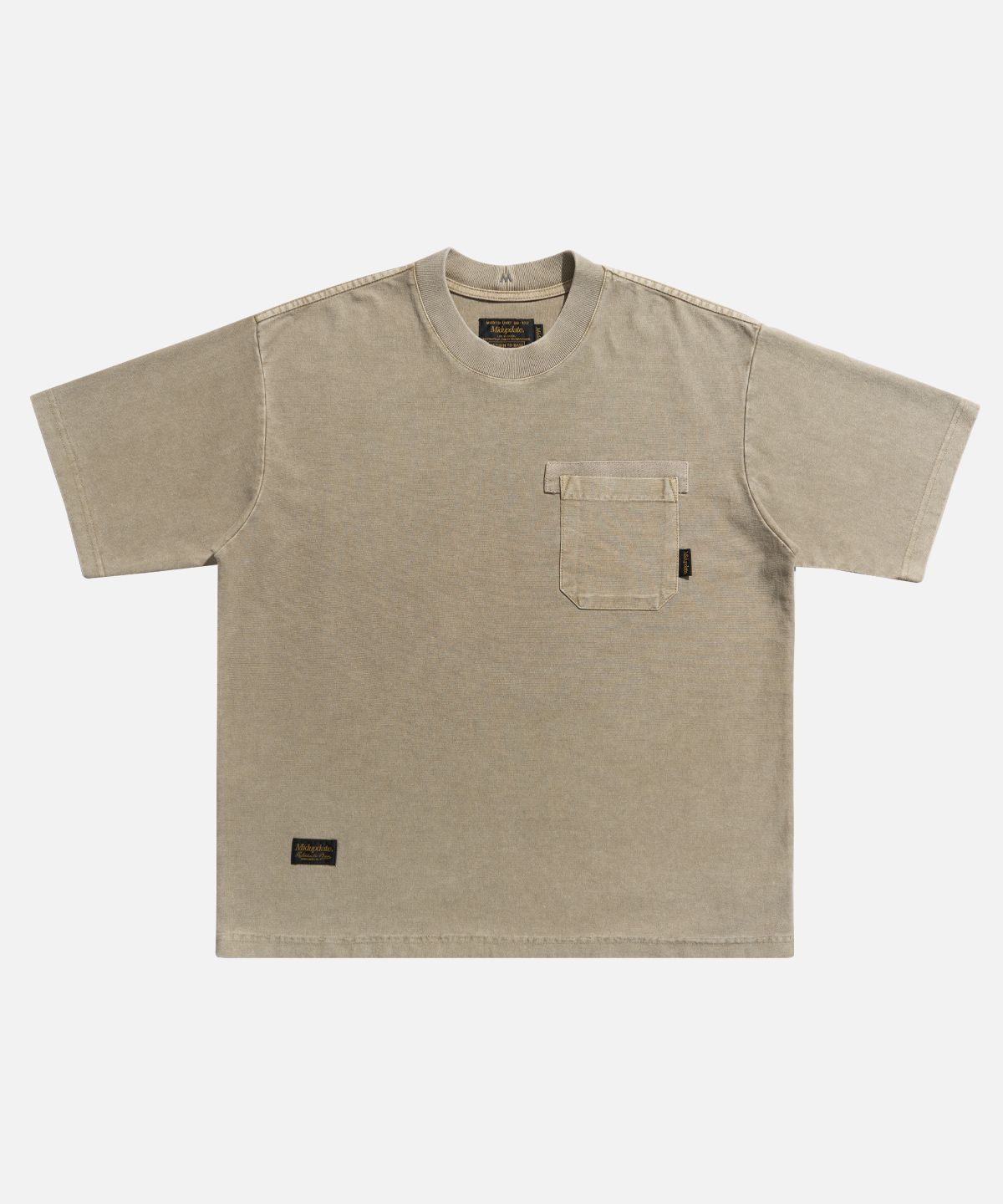 미드업데이트(MIDUPDATE) Classic pocket garment dye t shirts