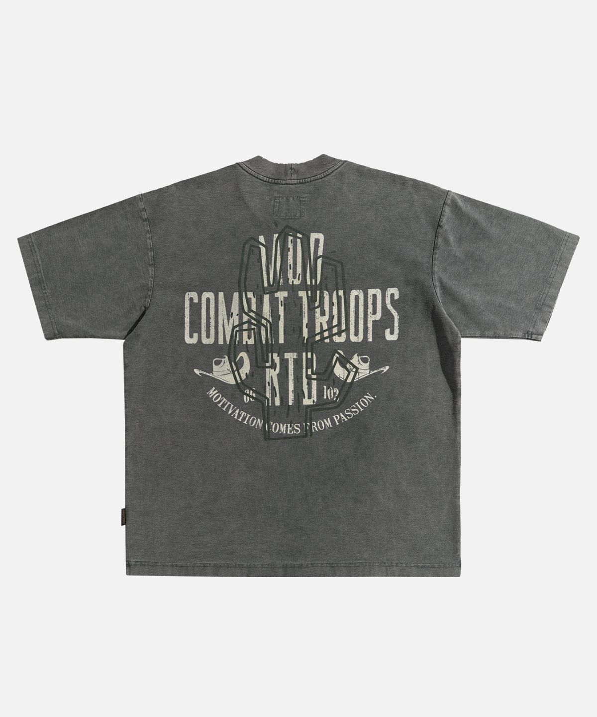 미드업데이트(MIDUPDATE) Combat rtb tgarment dye t shirts