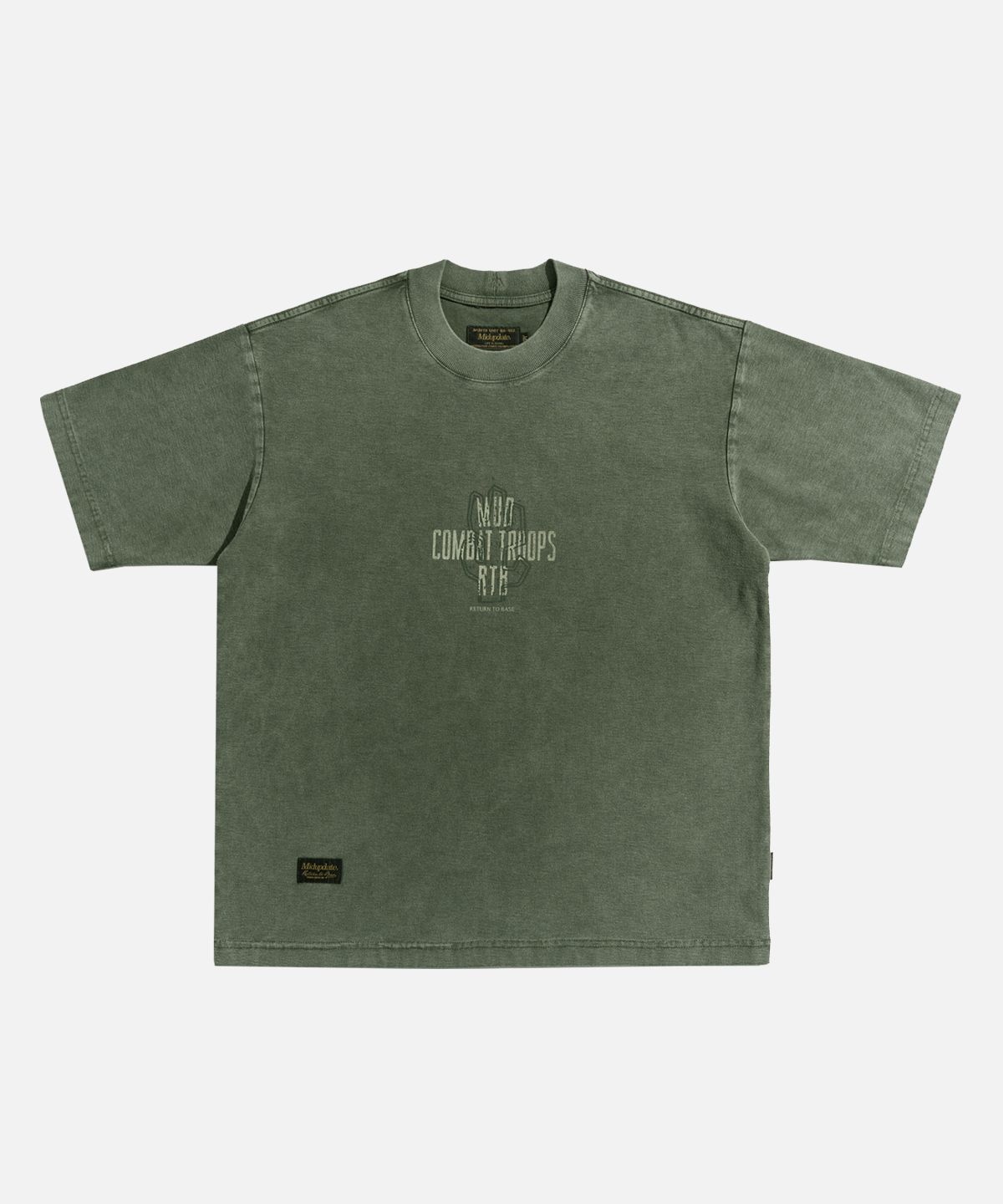 미드업데이트(MIDUPDATE) Combat rtb tgarment dye t shirts
