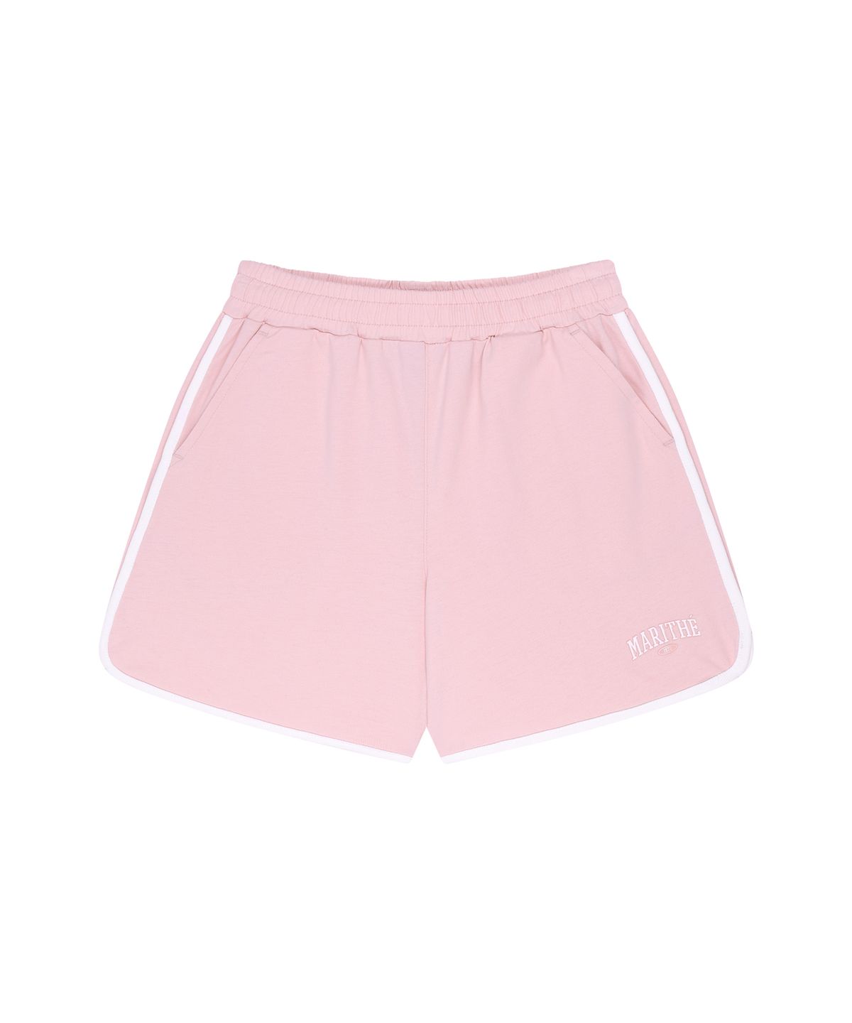 마리떼 키즈(MARITHÉ KIDS) KIDS SIDE LINE SHORTS light pink