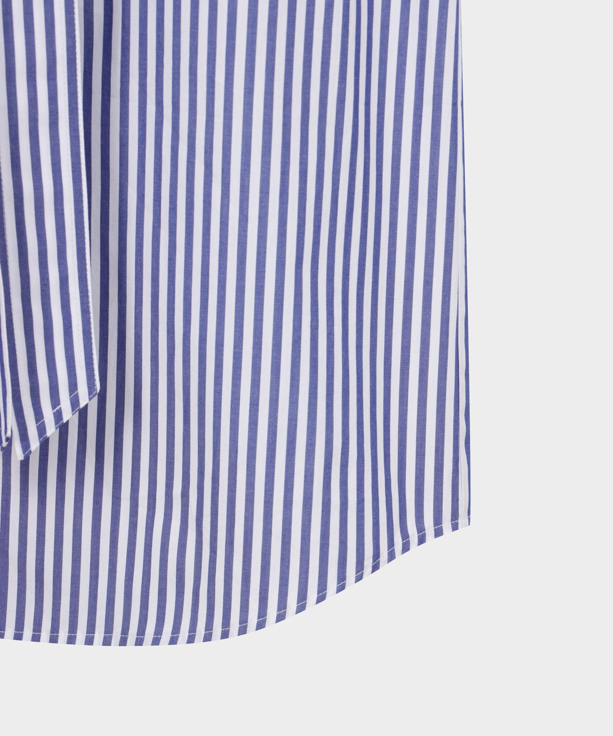 브룩스 브라더스(BROOKS BROTHERS) [여성] 벨티드 반팔 셔츠 원피스 스트라이프 (멀티) (BBDZWBG202)
