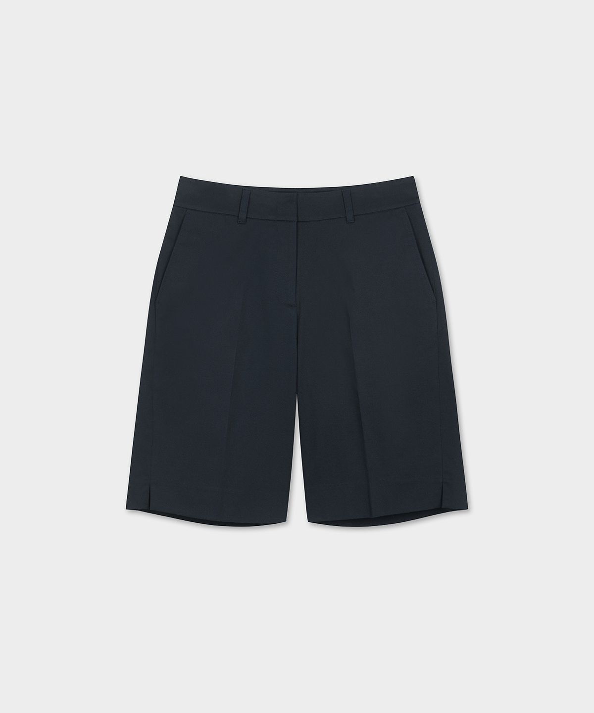 브룩스 브라더스(BROOKS BROTHERS) [여성] 버뮤다 코튼팬츠 (네이비) (BBPSWBG202)