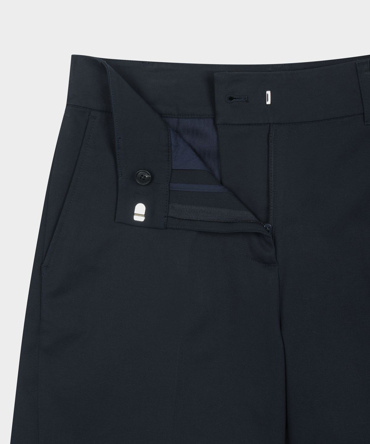 브룩스 브라더스(BROOKS BROTHERS) [여성] 버뮤다 코튼팬츠 (네이비) (BBPSWBG202)