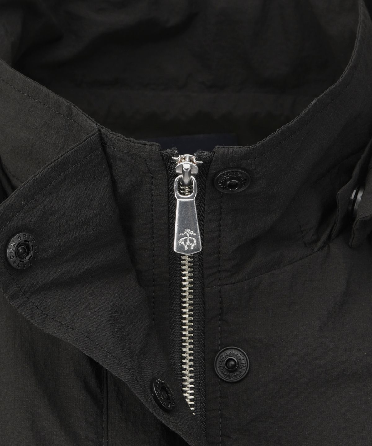 브룩스 브라더스(BROOKS BROTHERS) [여성] 후드 사파리 재킷 (블랙) (BBOTWBG101)