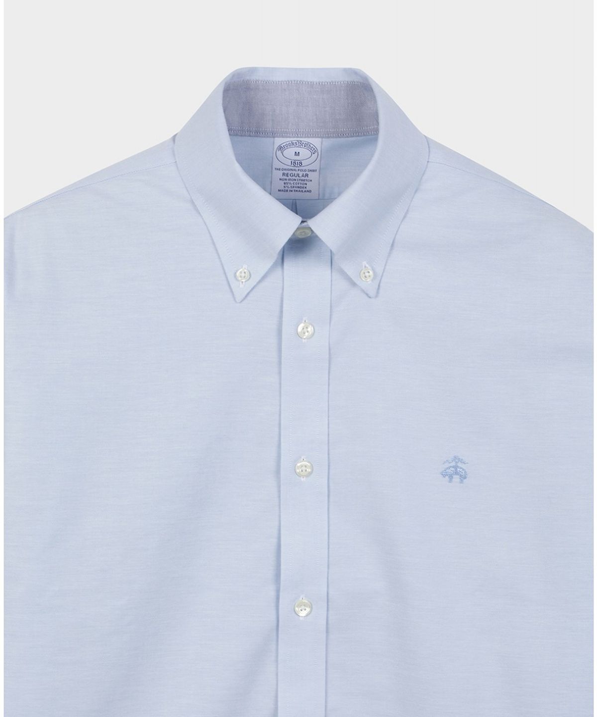 브룩스 브라더스(BROOKS BROTHERS) 논아이론 옥스포드 셔츠 (라이트블루) (BBTHMNZ501)