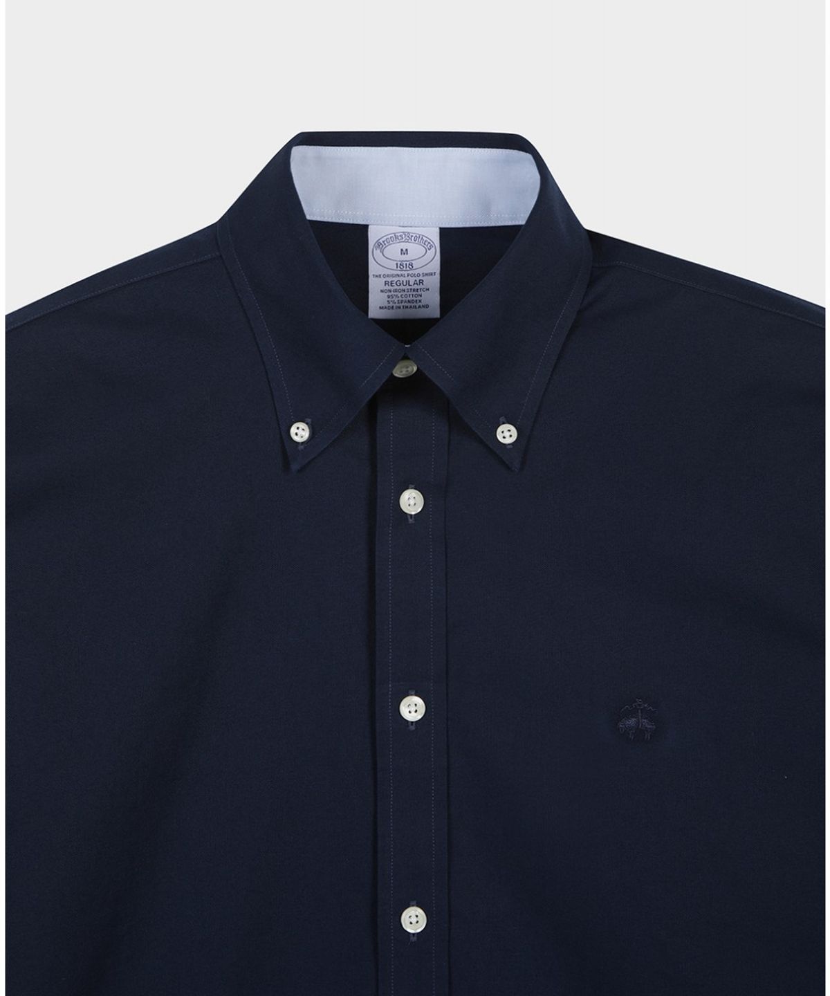 브룩스 브라더스(BROOKS BROTHERS) 논아이론 옥스포드 셔츠 (네이비) (BBTHMNZ501)
