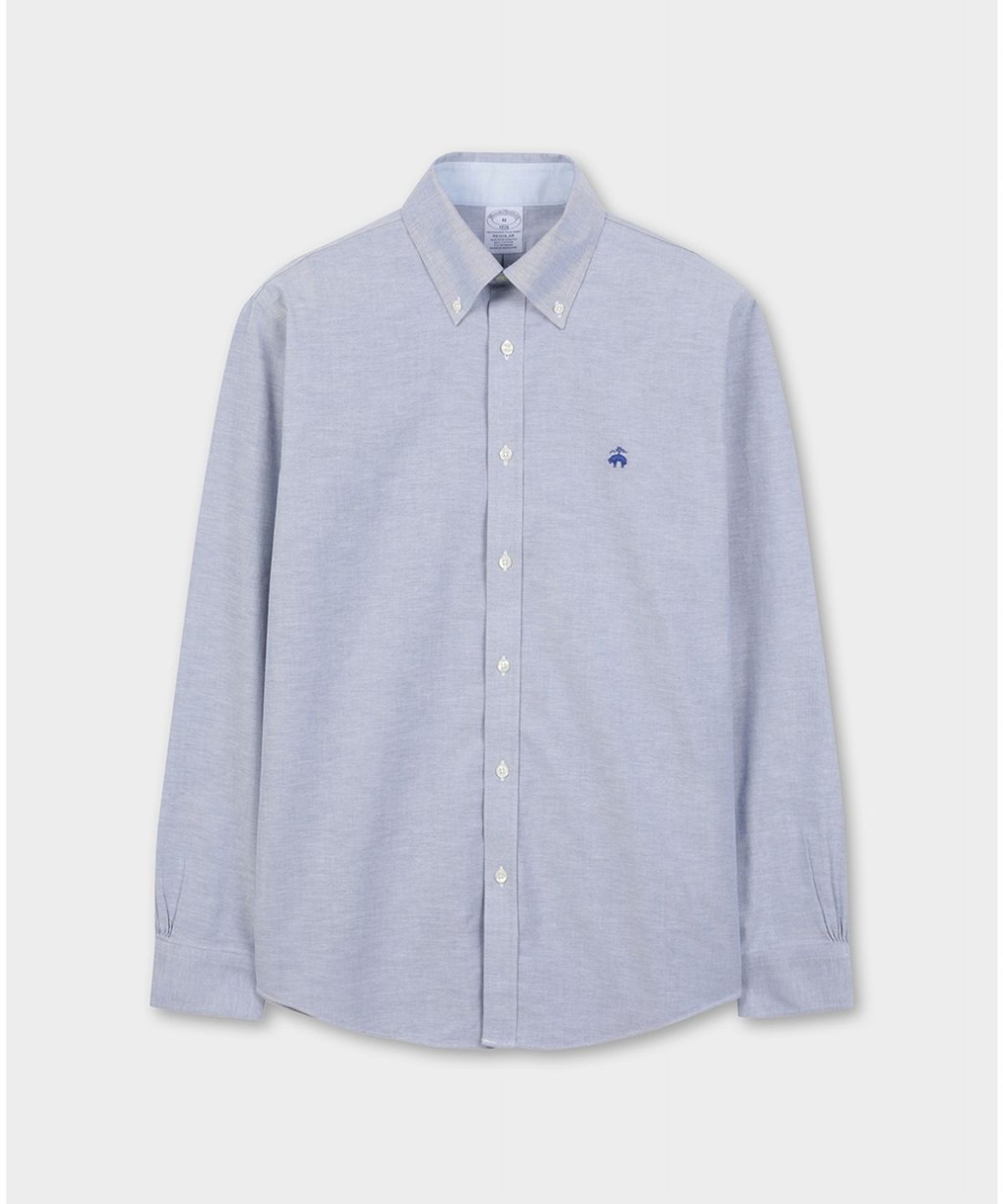 브룩스 브라더스(BROOKS BROTHERS) 논아이론 옥스포드 셔츠 (블루) (BBTHMNZ501)