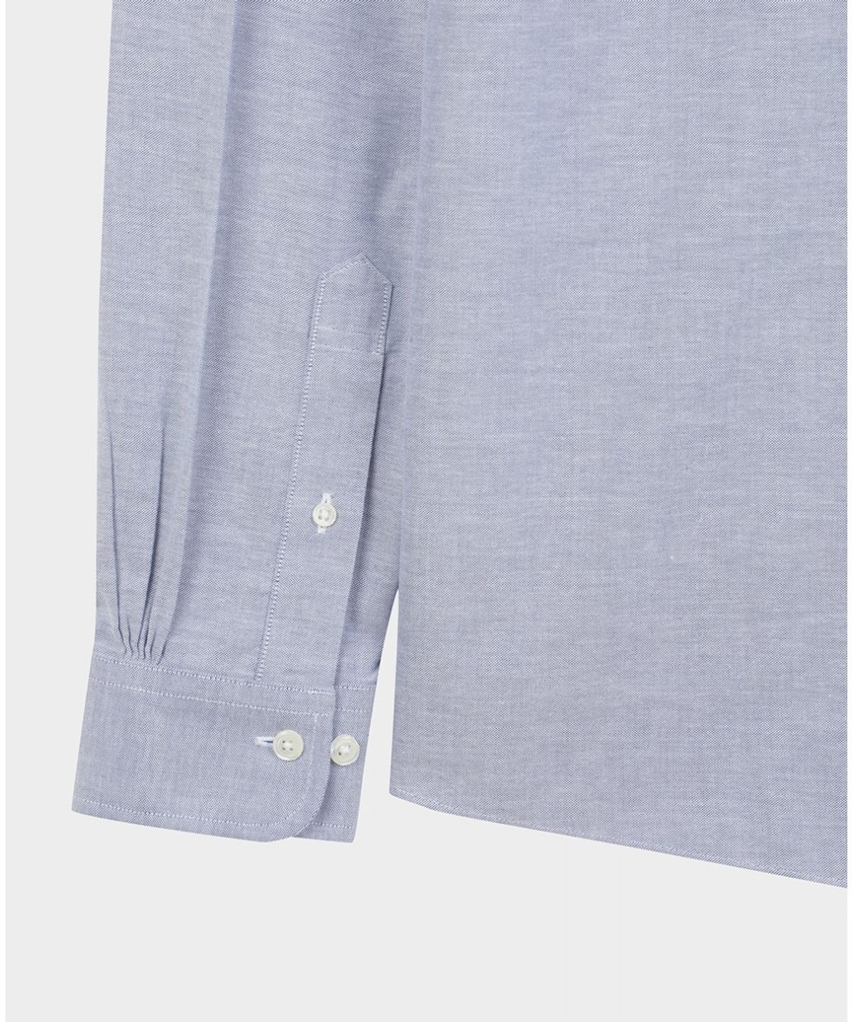 브룩스 브라더스(BROOKS BROTHERS) 논아이론 옥스포드 셔츠 (블루) (BBTHMNZ501)