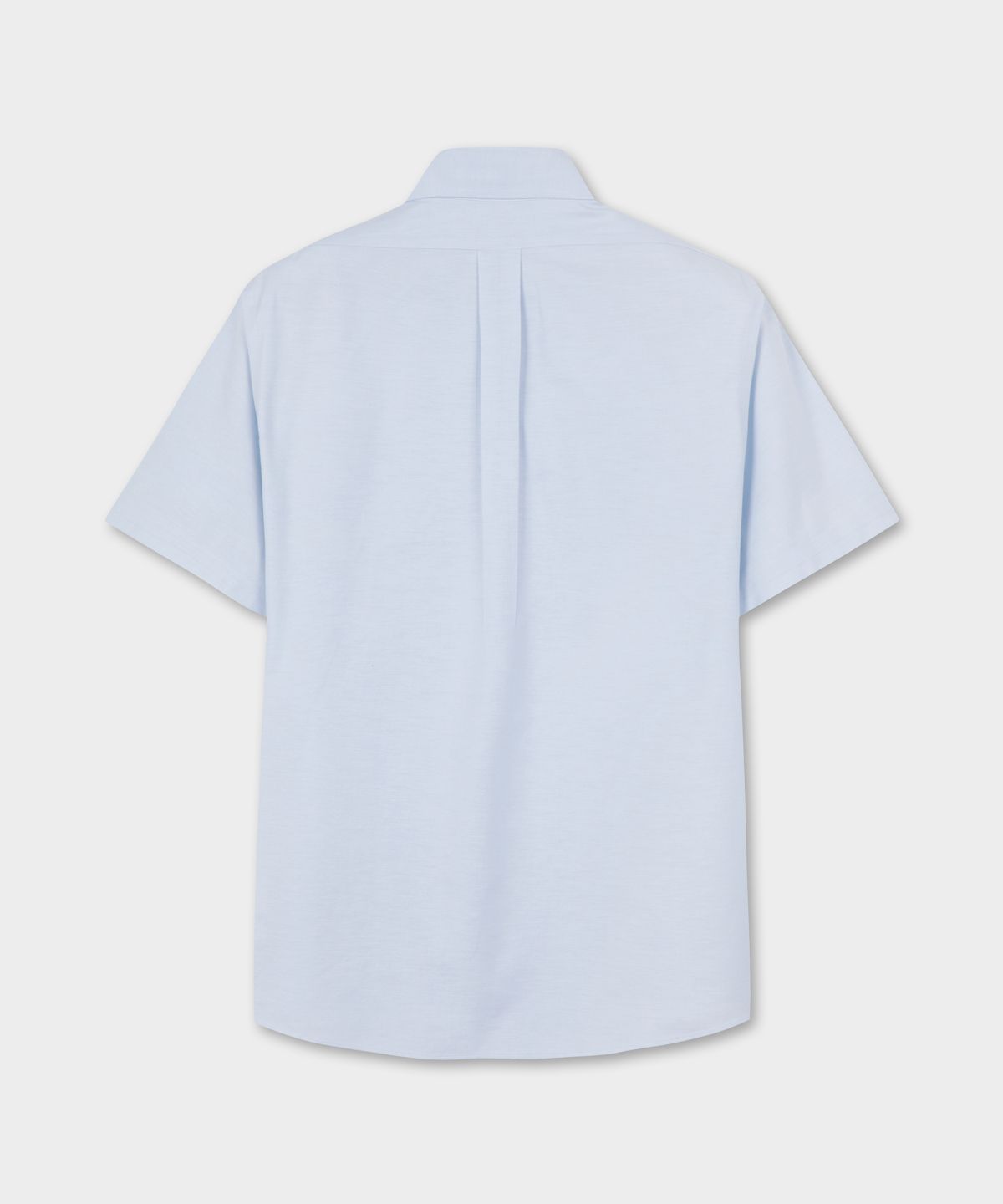 브룩스 브라더스(BROOKS BROTHERS) 논아이론 옥스포드 반팔 셔츠 (라이트블루) (BBTPMNZ503)