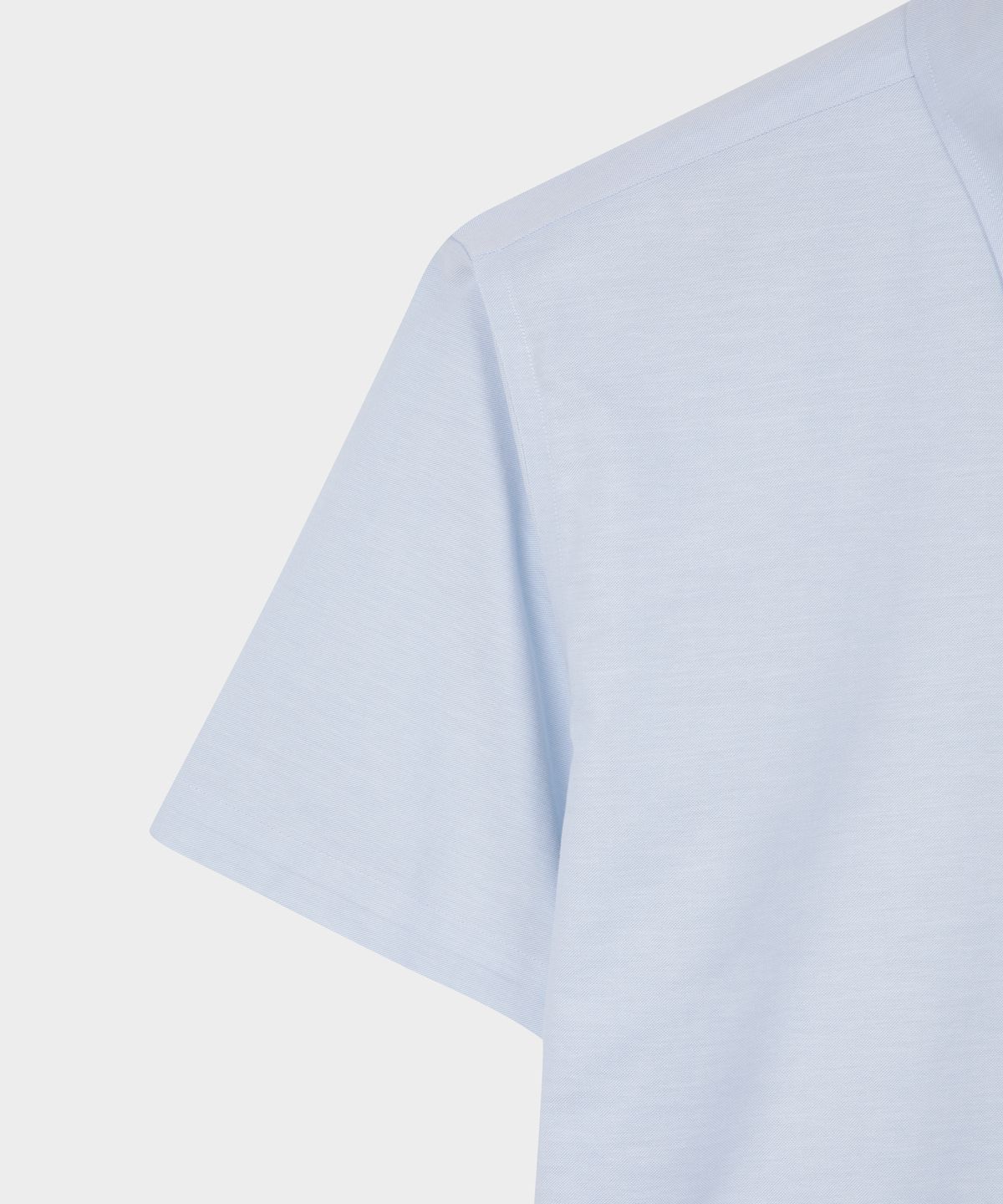 브룩스 브라더스(BROOKS BROTHERS) 논아이론 옥스포드 반팔 셔츠 (라이트블루) (BBTPMNZ503)