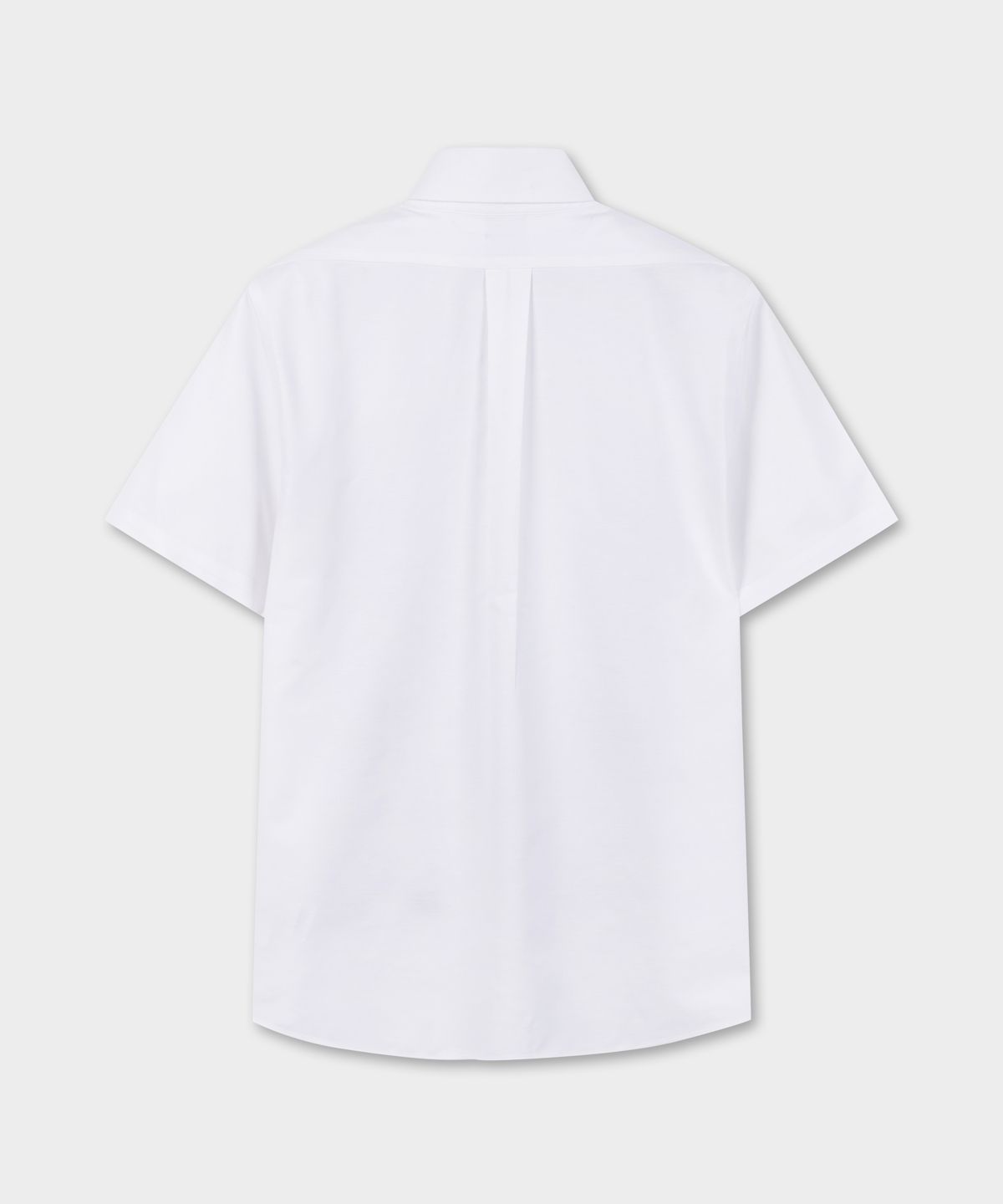 브룩스 브라더스(BROOKS BROTHERS) 논아이론 옥스포드 반팔 셔츠 (화이트) (BBTPMNZ503)
