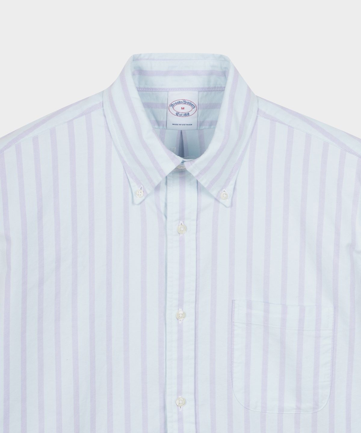 브룩스 브라더스(BROOKS BROTHERS) 프라이데이 옥스포드 패턴 스트라이프 셔츠 (라이트블루) (BBTHMMG103)