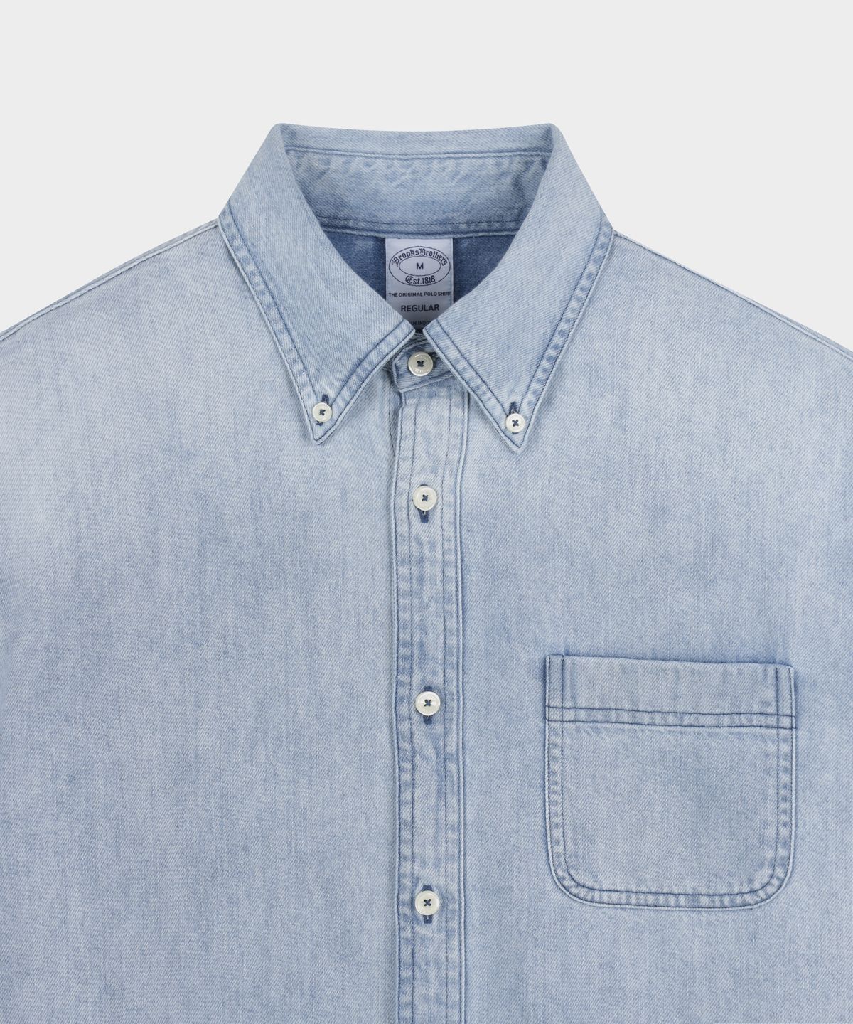 브룩스 브라더스(BROOKS BROTHERS) 아카이브 데님 셔츠 (인디고) (BBTHMMG108)