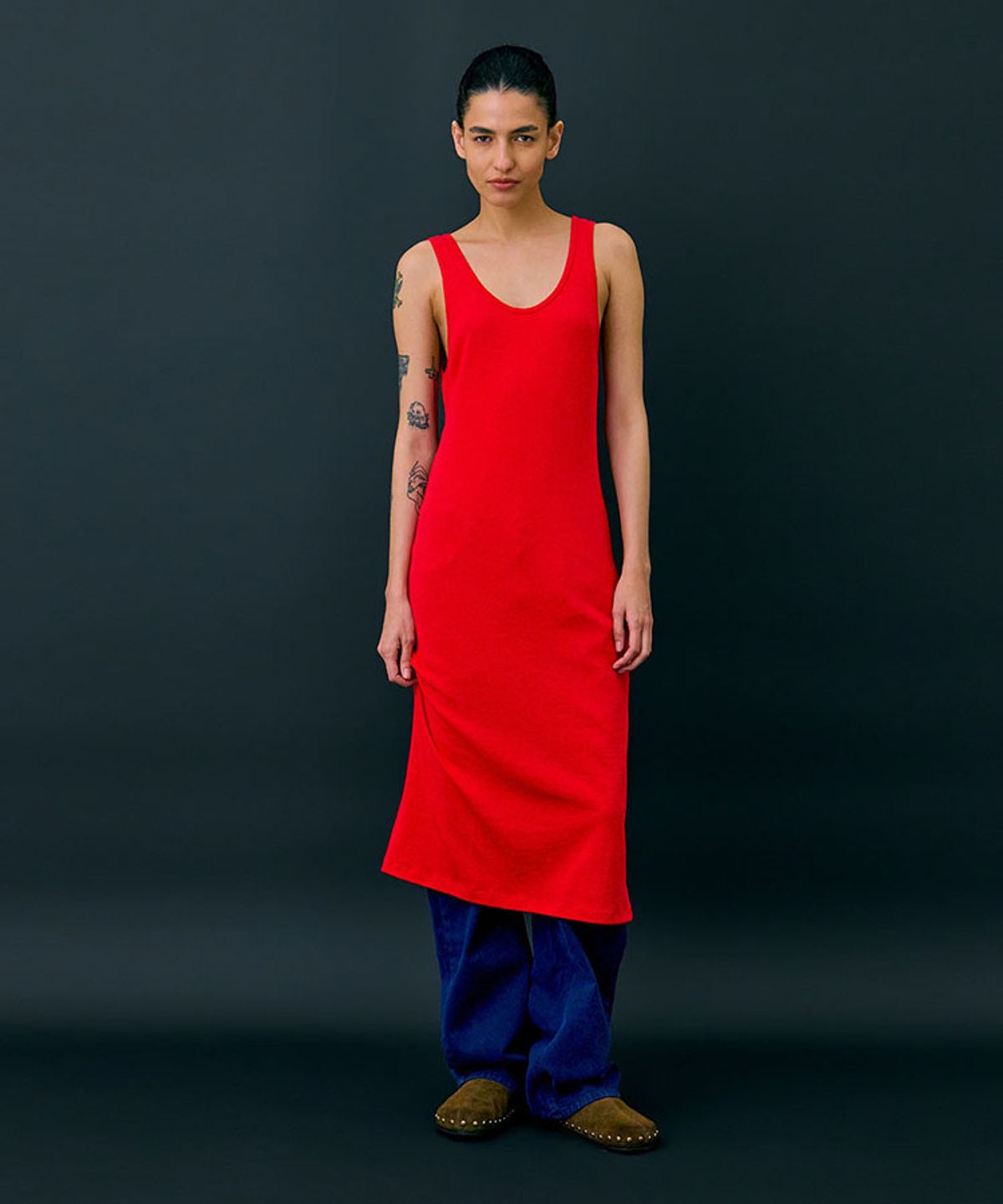 분더캄머(WNDERKAMMER) Easy One-piece_Red