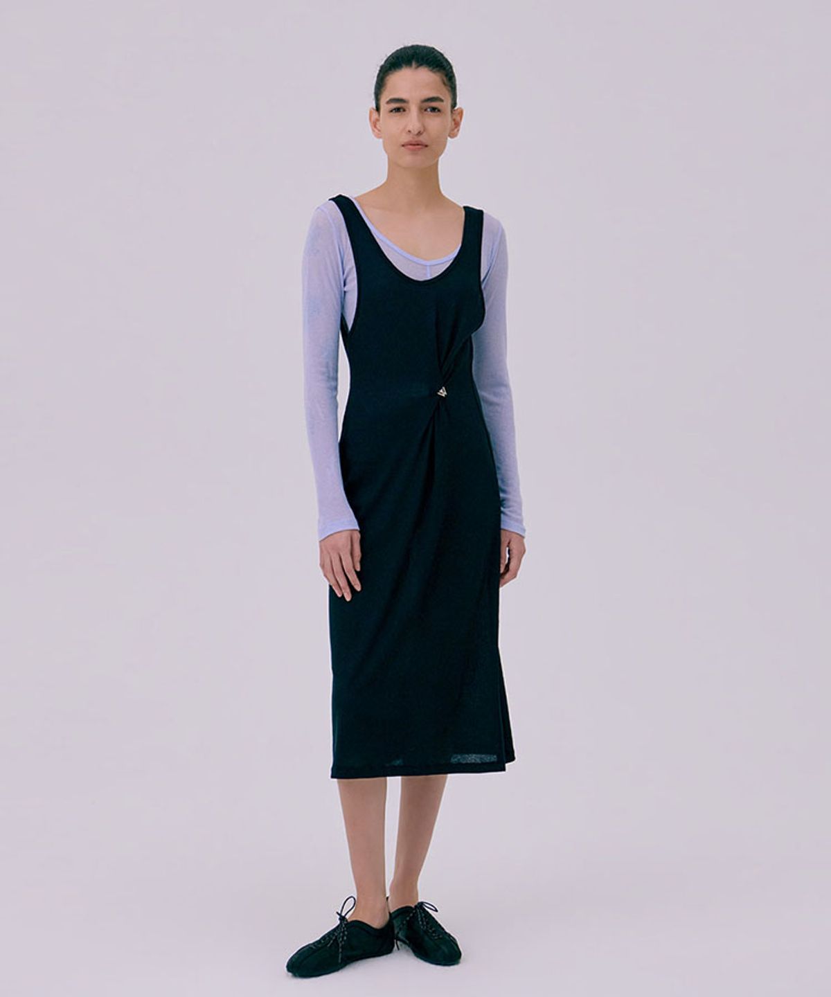 분더캄머(WNDERKAMMER) Easy One-piece_Black