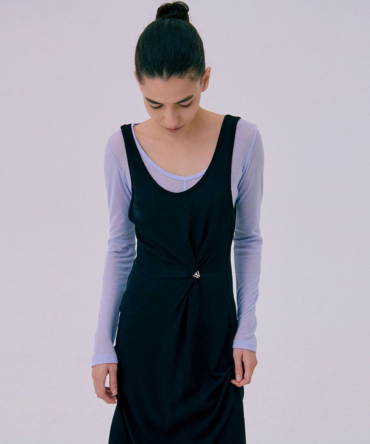 분더캄머(WNDERKAMMER) Easy One-piece_Black
