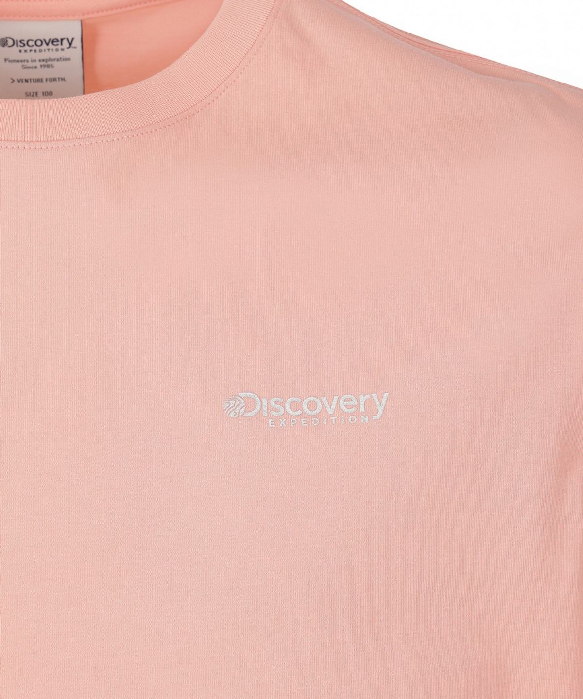 디스커버리 익스페디션(DISCOVERY EXPEDITION) 유니 프레시벤트 네이처 반팔티셔츠 (L.Peach)