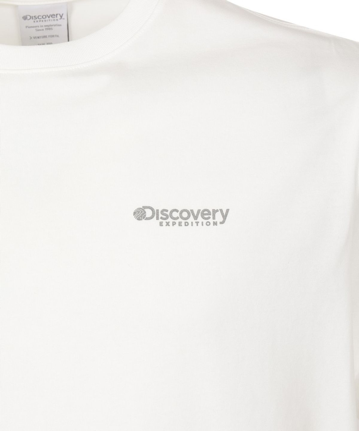 디스커버리 익스페디션(DISCOVERY EXPEDITION) 유니 프레시벤트 네이처 반팔티셔츠 (WHITE)