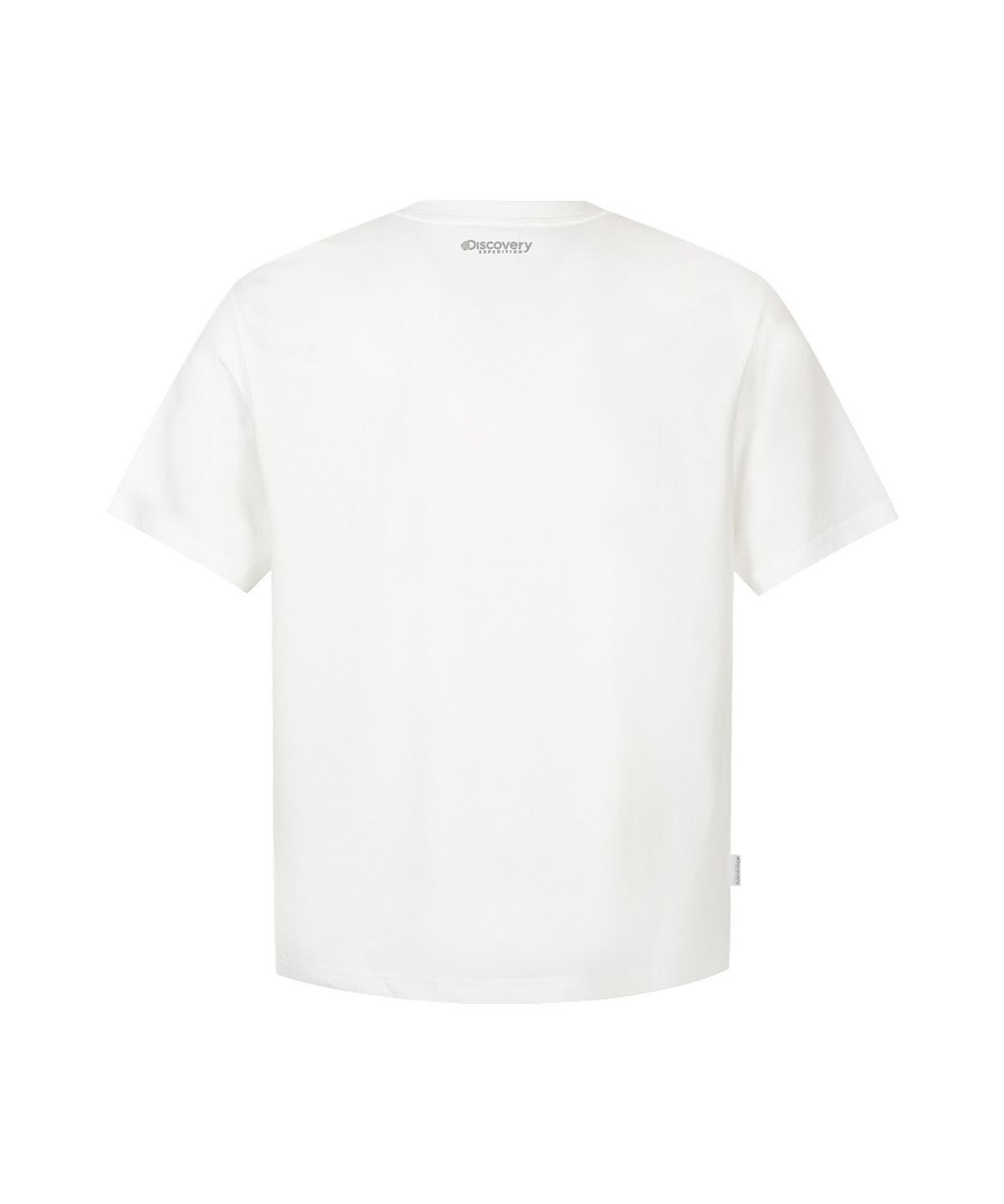 디스커버리 익스페디션(DISCOVERY EXPEDITION) 유니 프레시벤트 맵 레터링 반팔티셔츠 (WHITE)