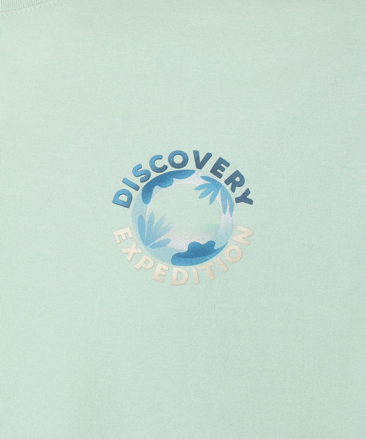 디스커버리 익스페디션(DISCOVERY EXPEDITION) 유니 스몰 리프 그래픽 반팔티셔츠 (L/MINT)