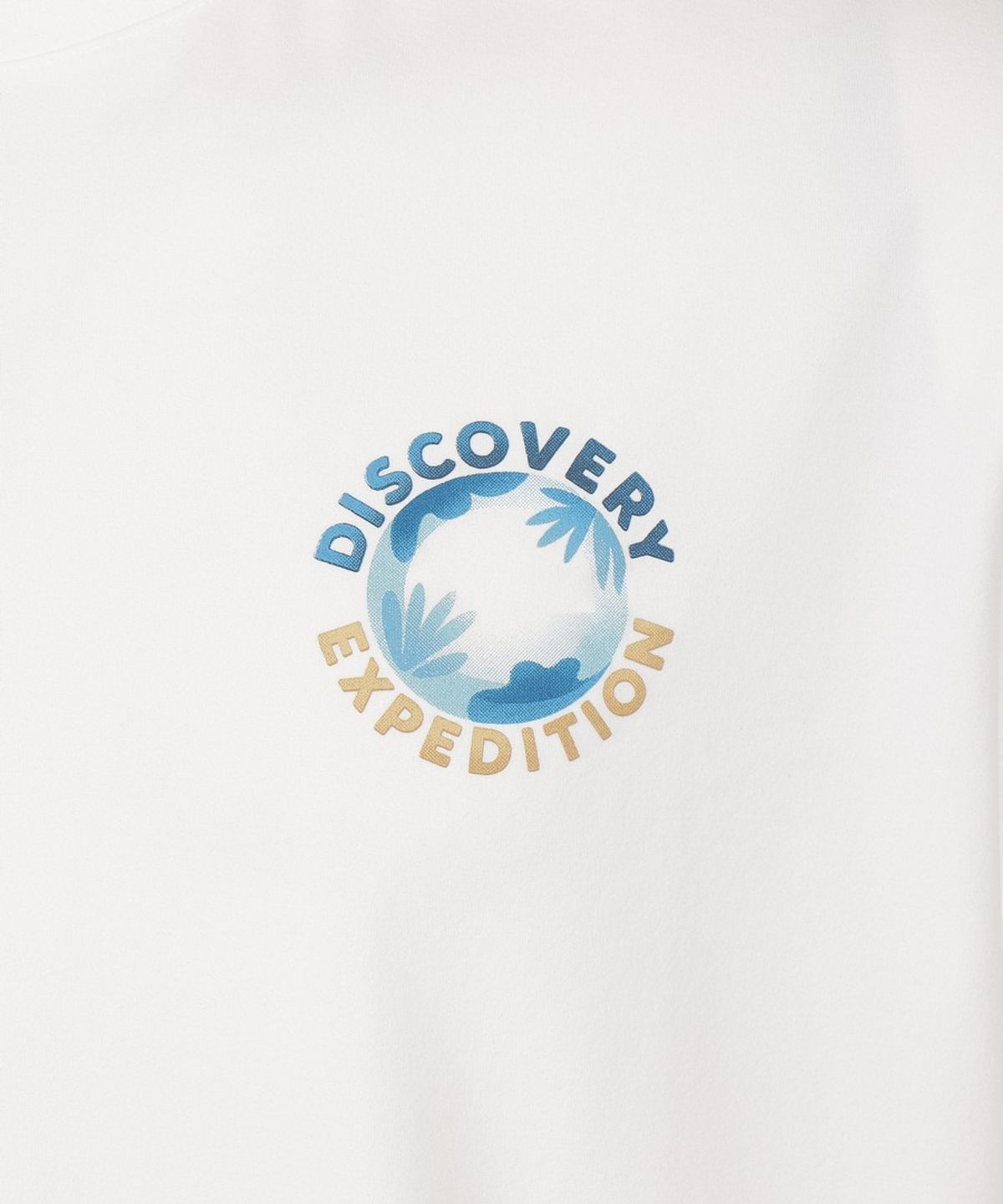디스커버리 익스페디션(DISCOVERY EXPEDITION) 유니 스몰 리프 그래픽 반팔티셔츠 (WHITE)