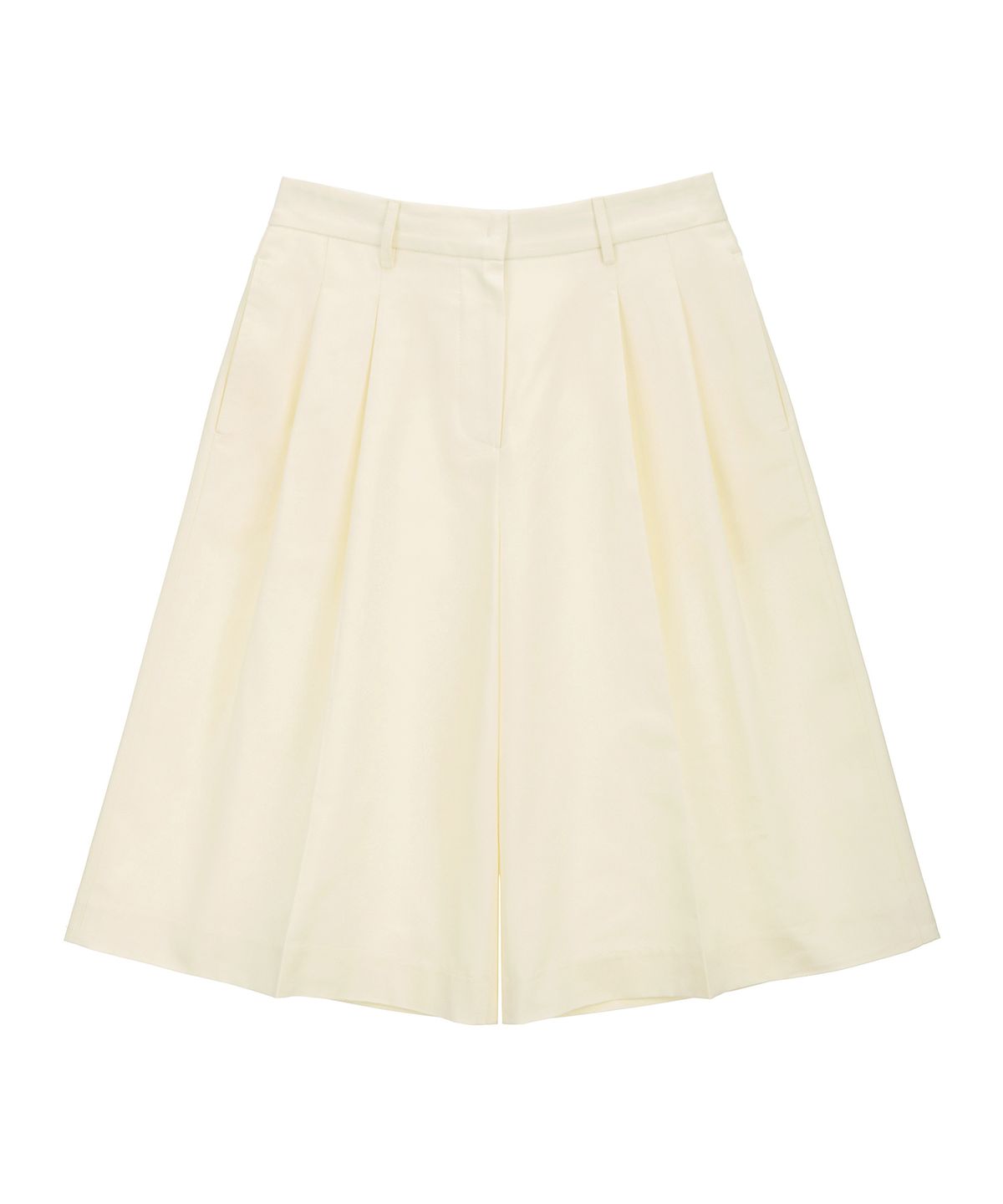 퀸스래빗(Q'SRB) Pound Cotton Bermuda Tuck Pants
