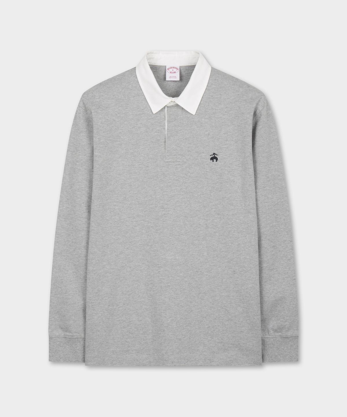 브룩스 브라더스(BROOKS BROTHERS) 럭비티셔츠 (그레이) (BBNTMBZ103)